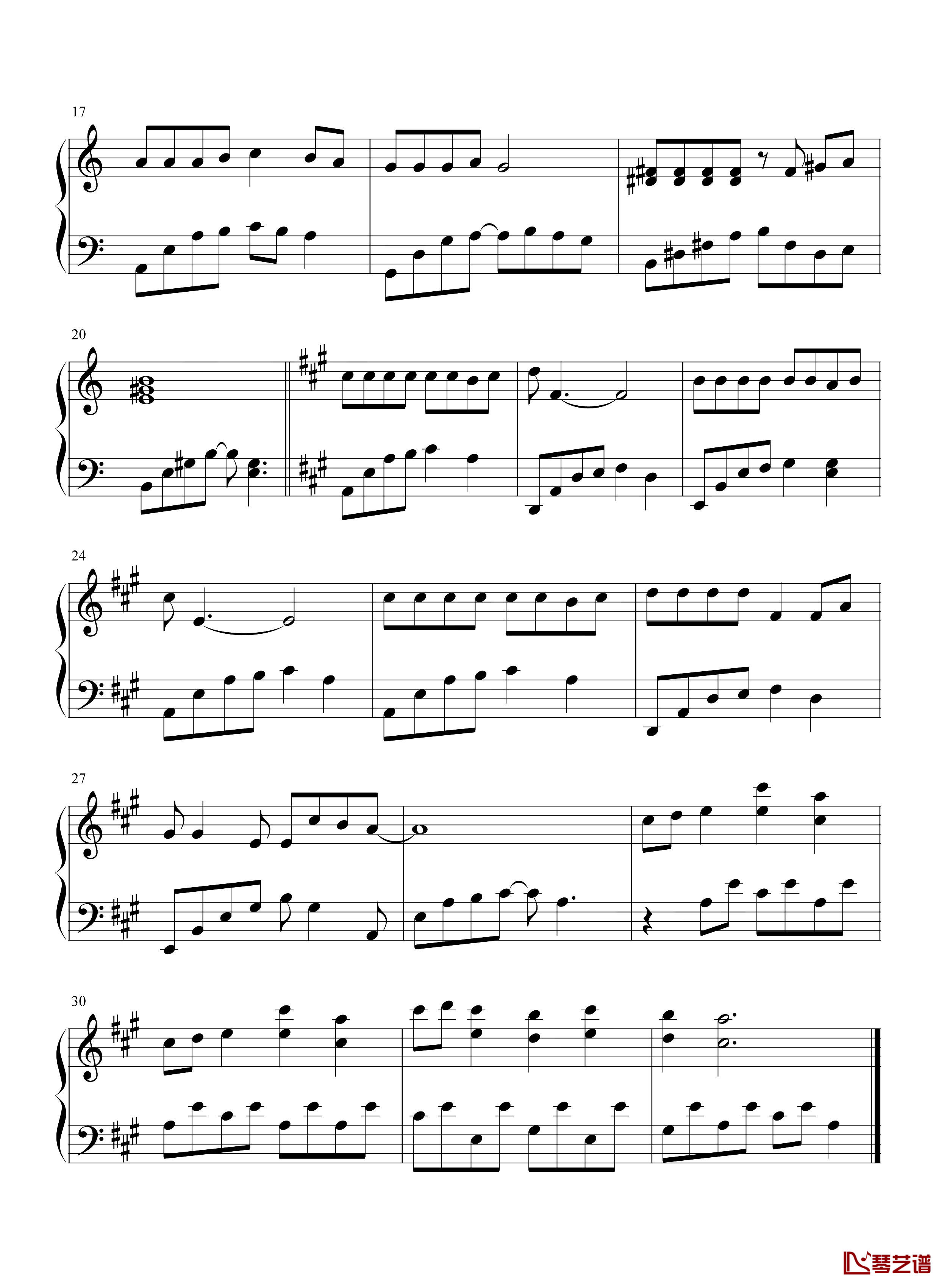 花仙子之歌钢琴谱-堀江美都子 ザ・チャーブス-动画《花仙子》的主题曲。2