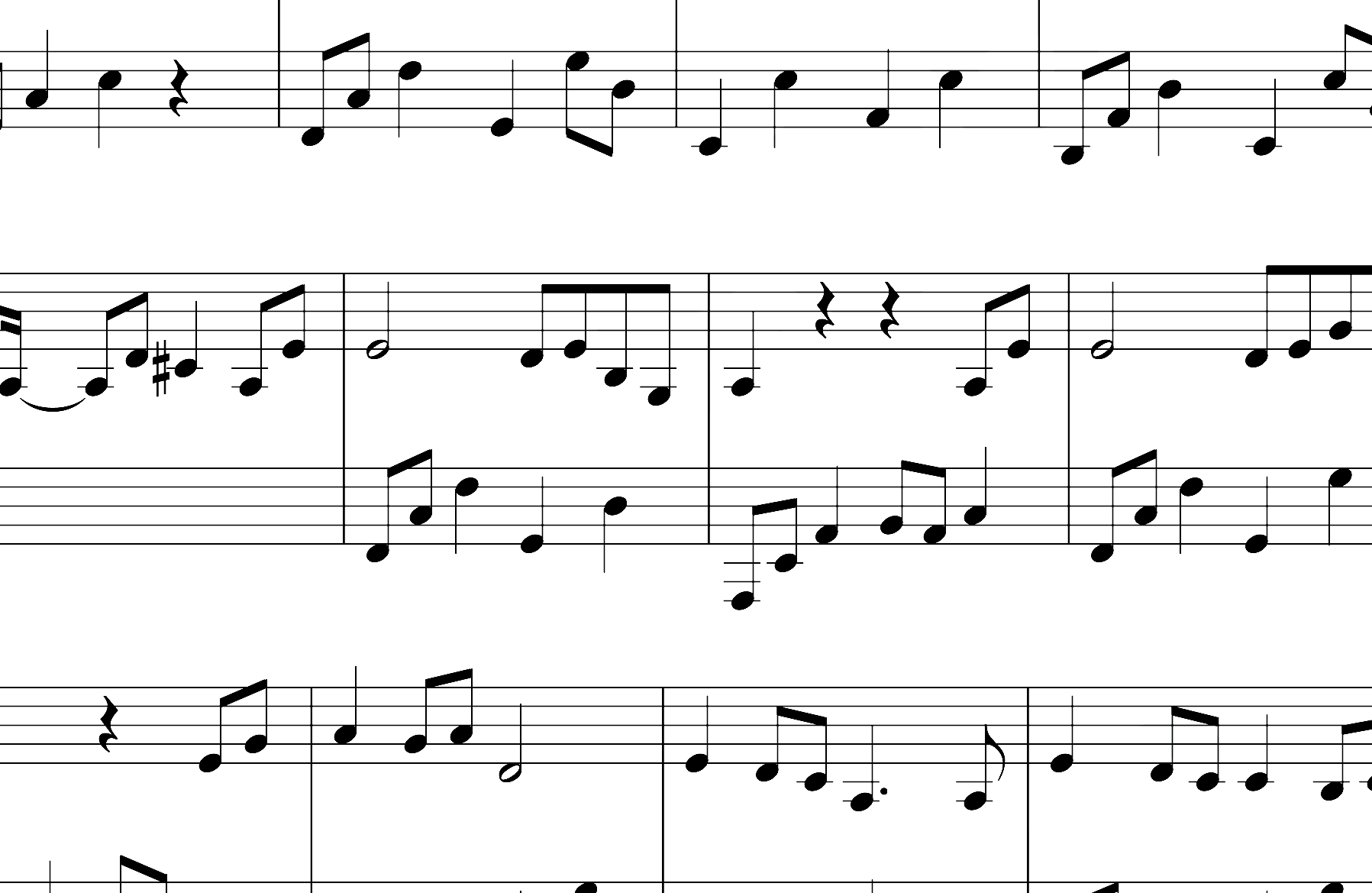 长安忆钢琴谱-C调简单版-音频怪物 双笙-双笙经典古风音乐欣赏，唱尽千年悲欢