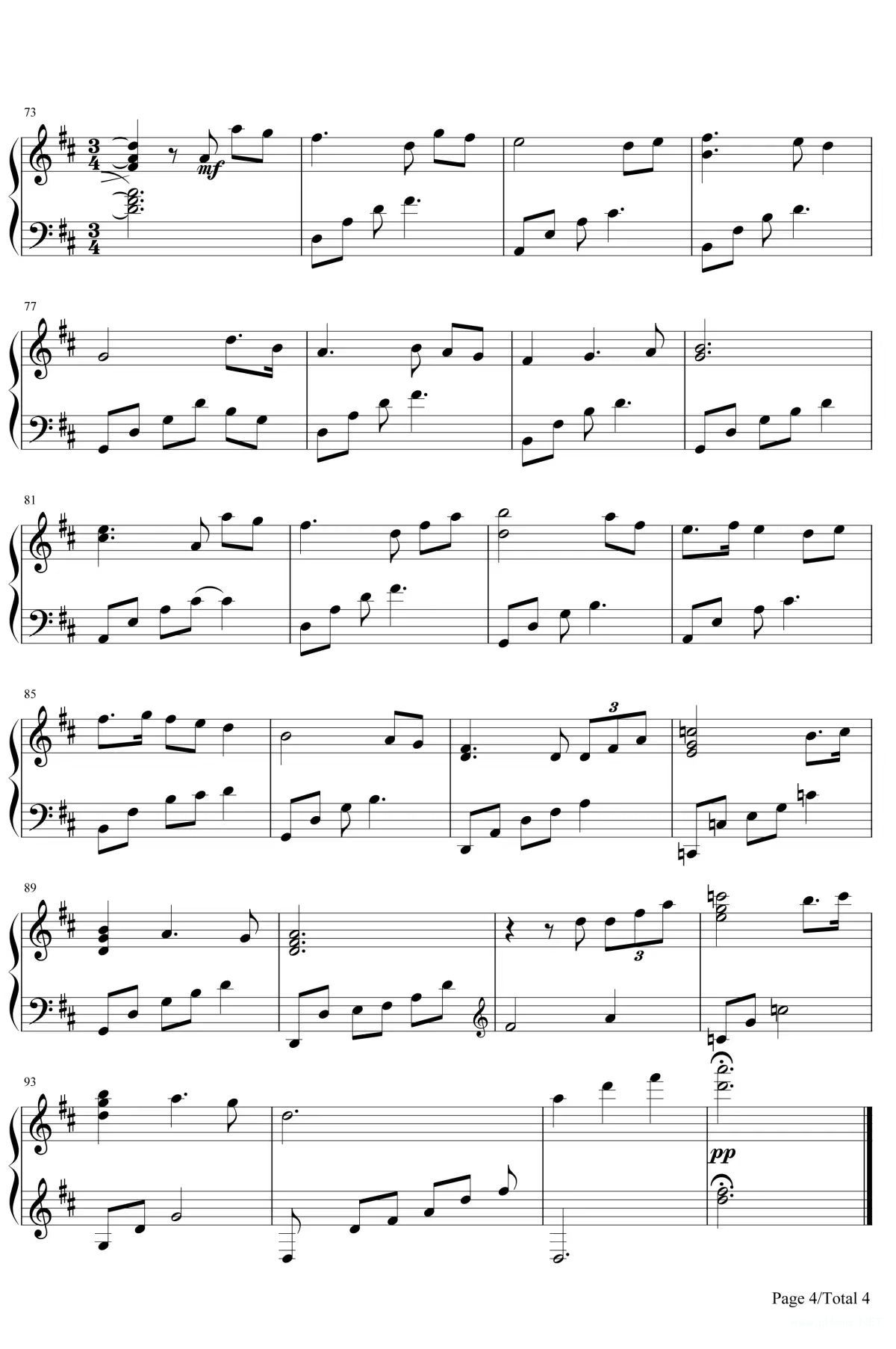 James Horner《The Ludlows》钢琴谱1