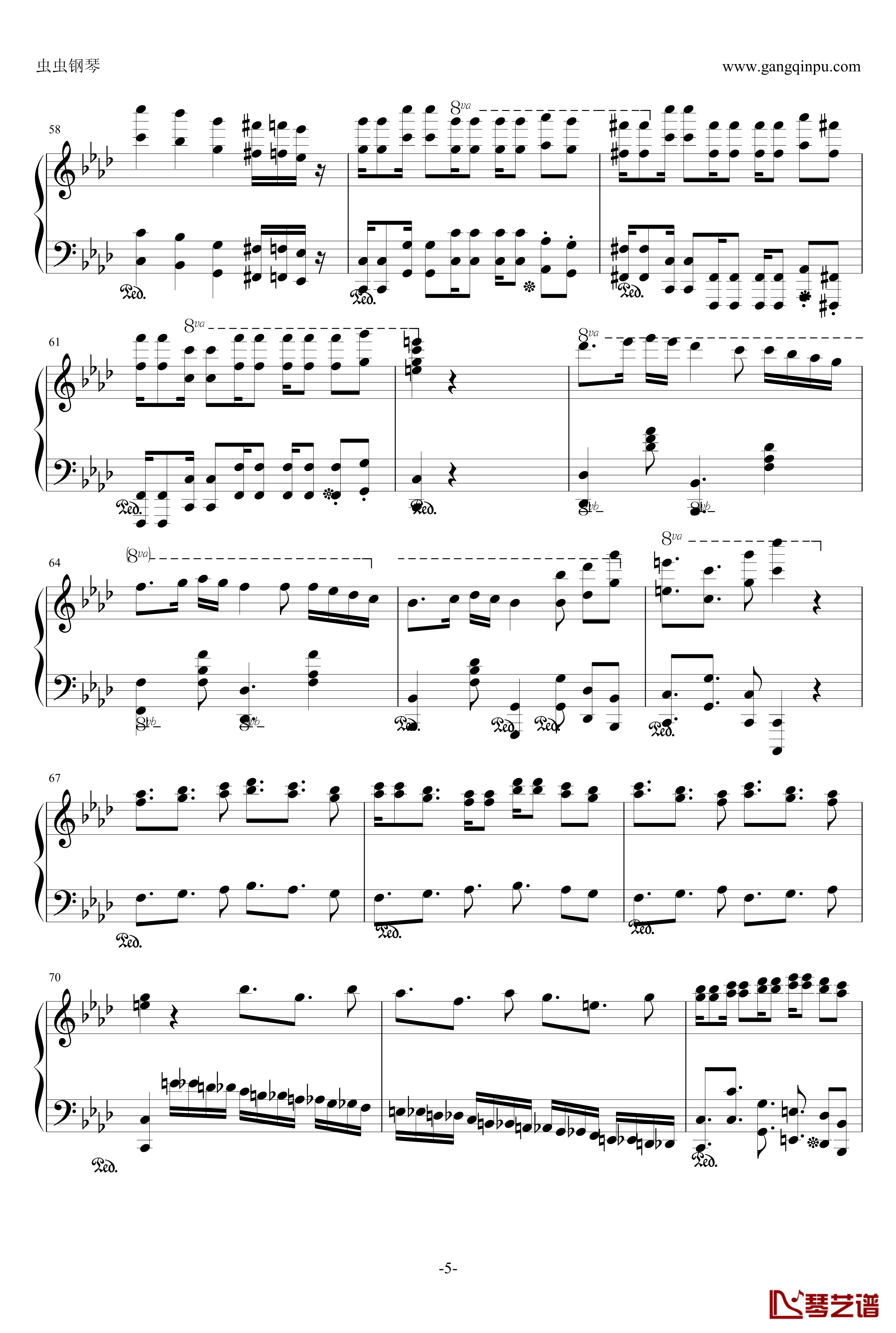 Tramuntana钢琴谱-马克西姆-Maksim·Mrvica5