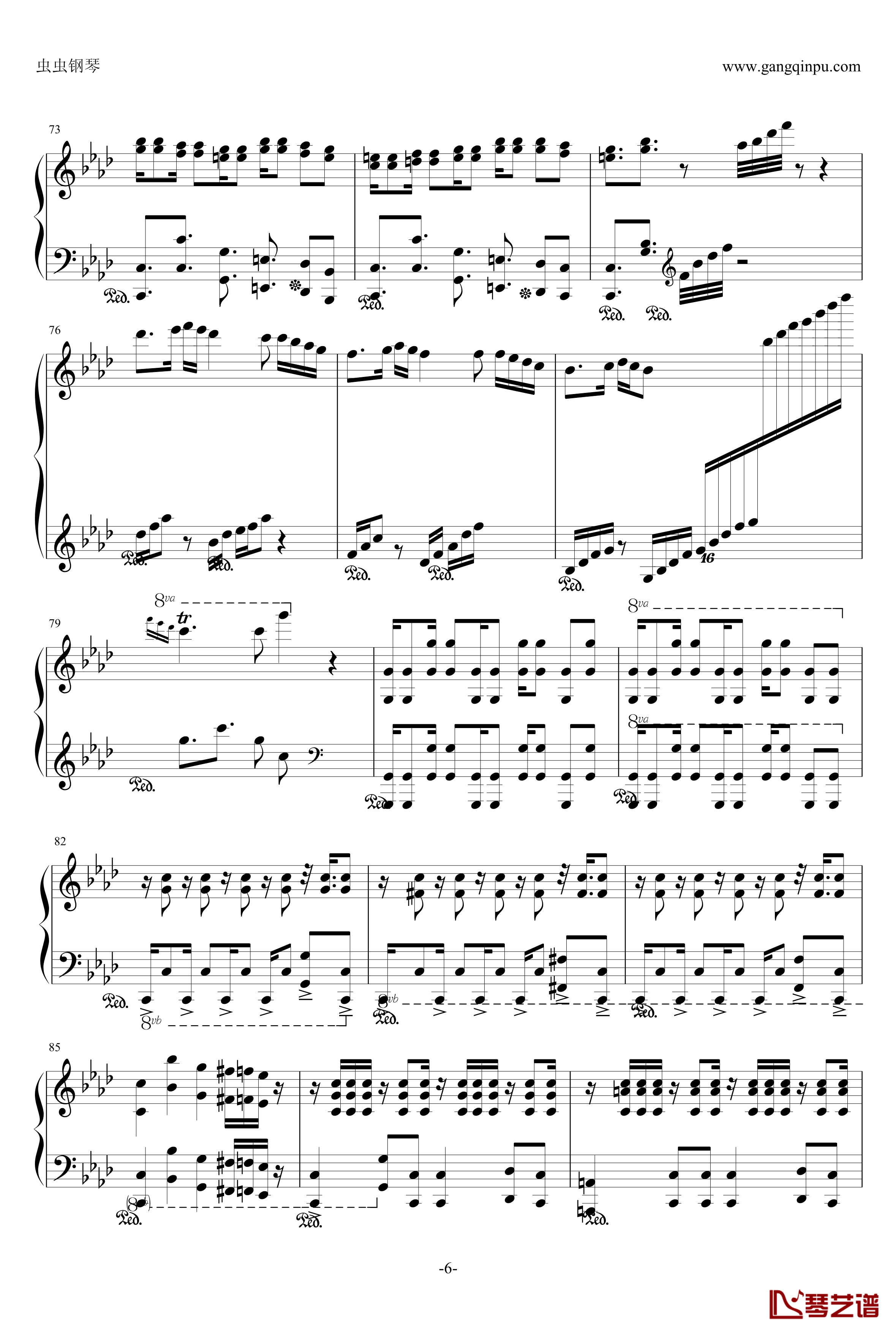 Tramuntana钢琴谱-马克西姆-Maksim·Mrvica6