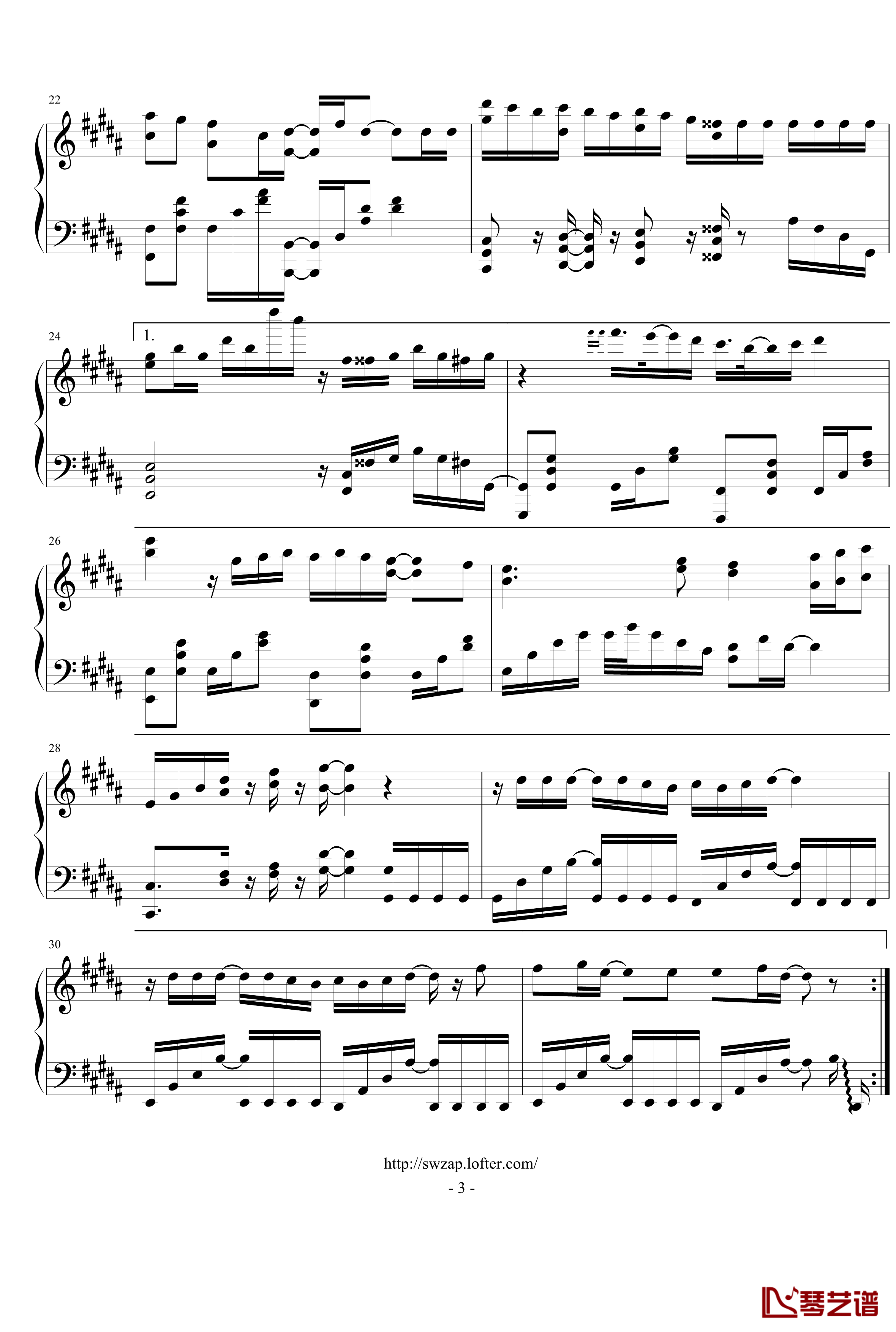 スピカテリブル钢琴谱-Spica Terrible-Lovelive!3