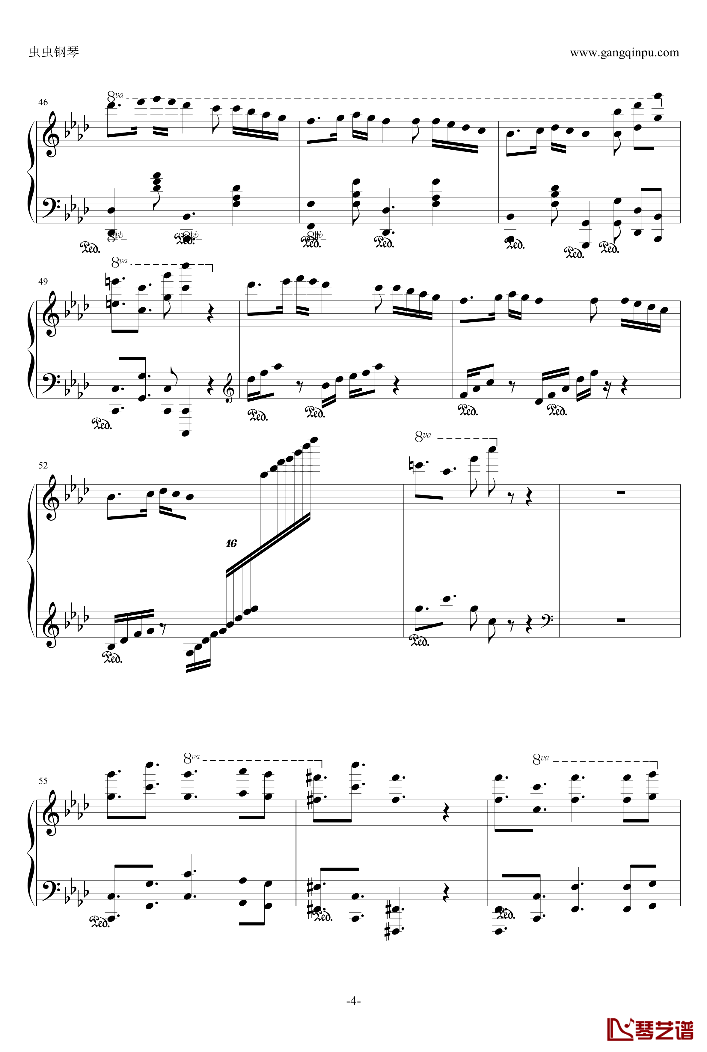 Tramuntana钢琴谱-马克西姆-Maksim·Mrvica4