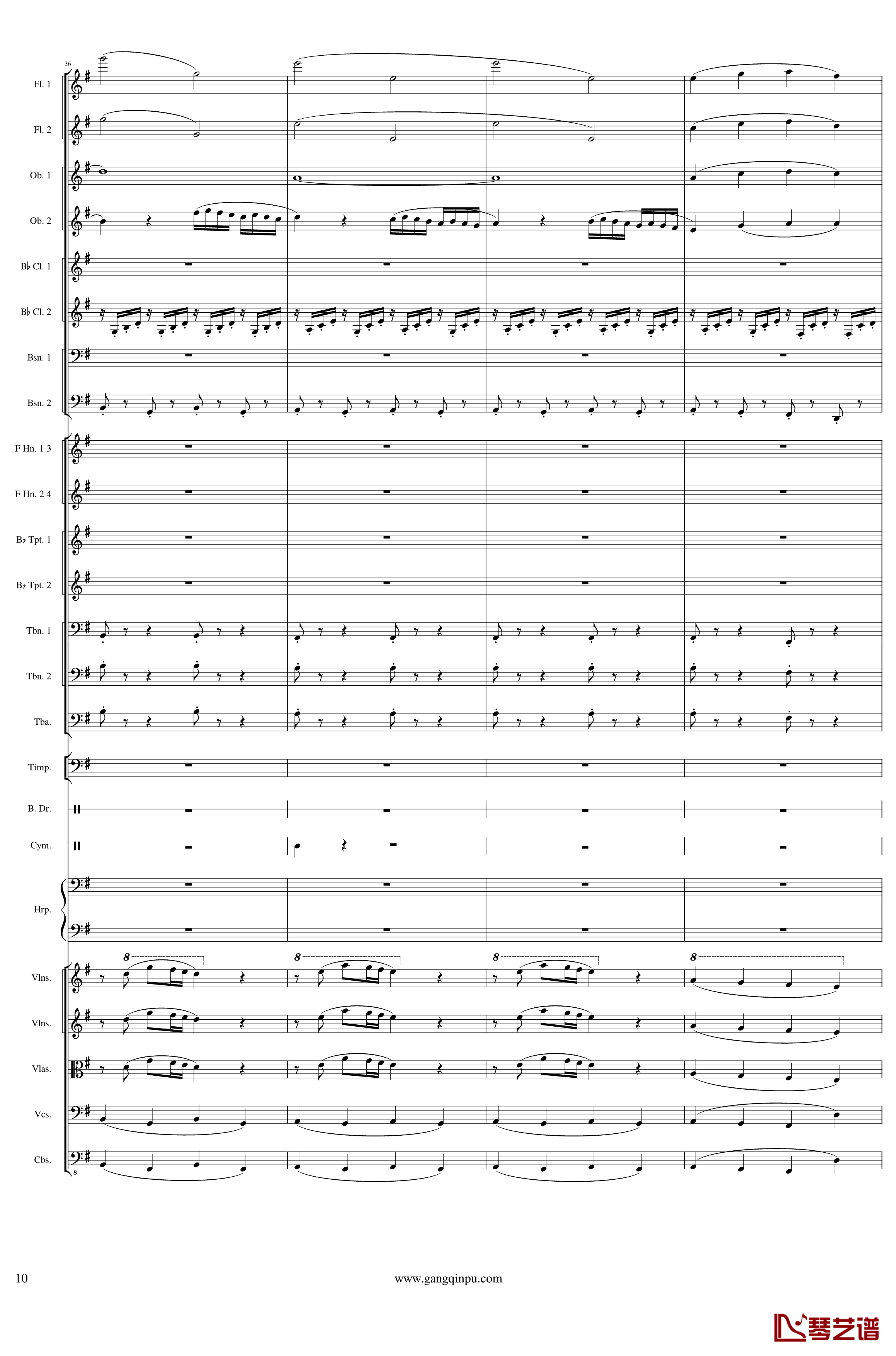Capriccio Brilliant in E Minor, Op.94钢琴谱- I.Fetes-一个球10