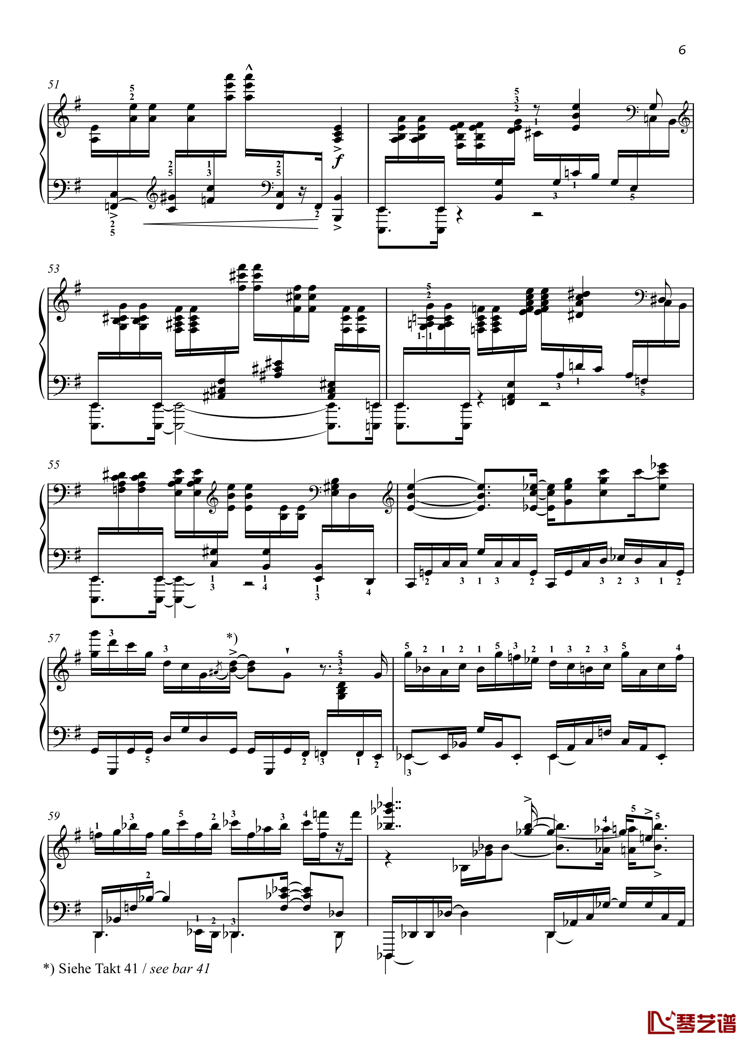 No. 3. Toccatina钢琴谱-带指法-八首音乐会练习曲 Eight Concert ?tudes Op 40-爵士-尼古拉·凯帕斯汀6