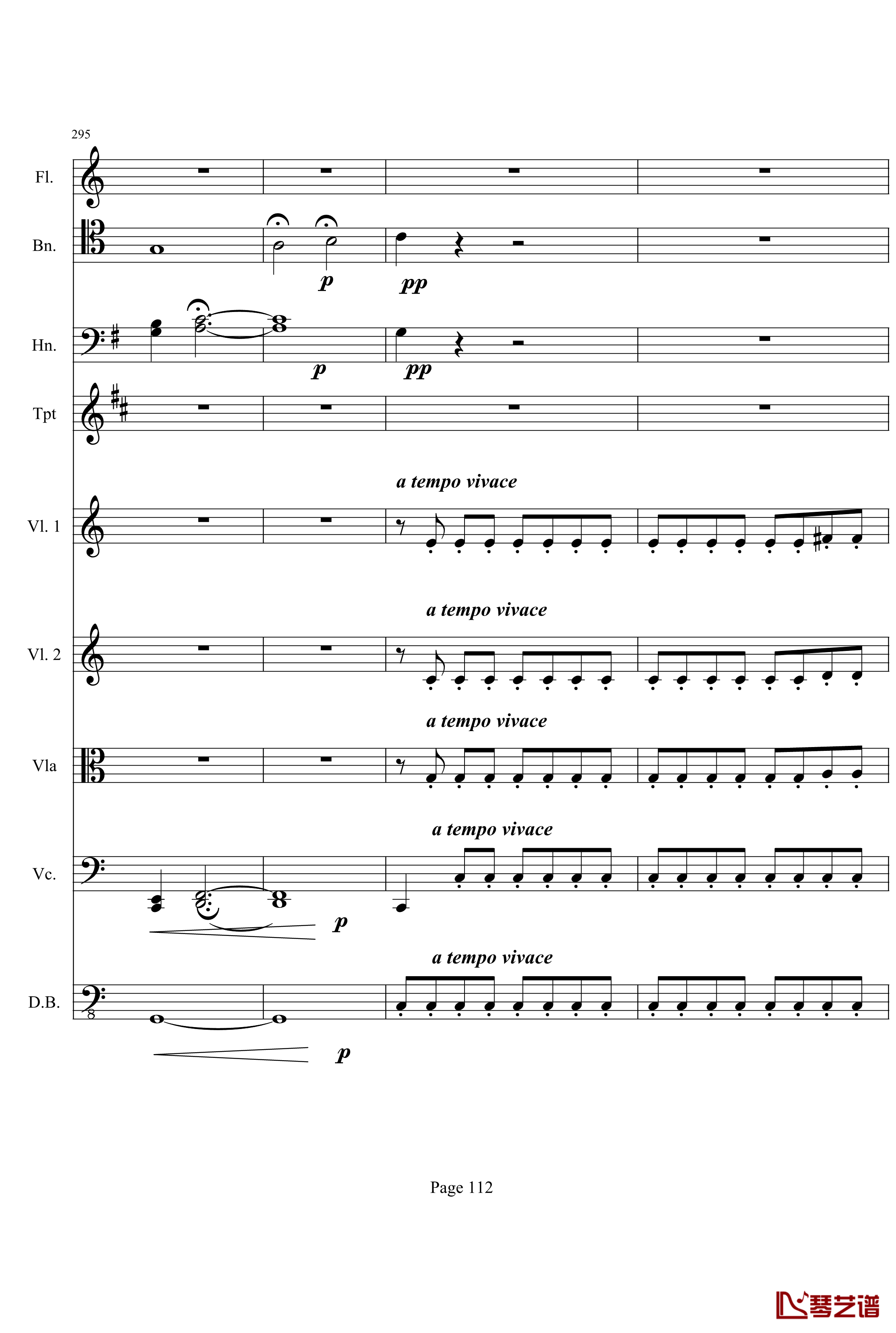 奏鸣曲之交响钢琴谱-第21首-Ⅰ-贝多芬-beethoven112