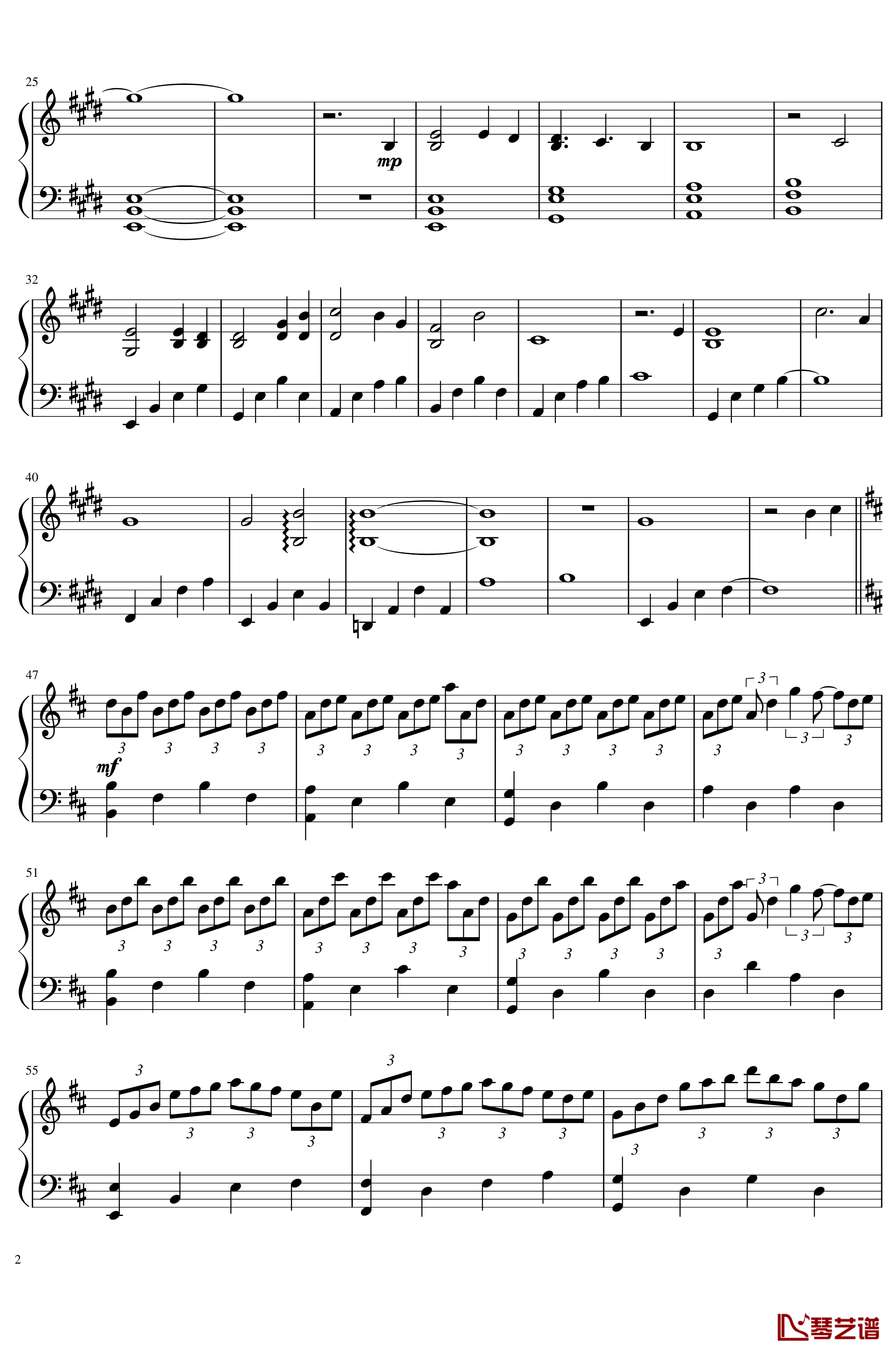 Impromptu钢琴谱-Miro2