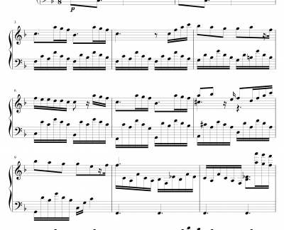 Op.7-2钢琴谱-加藤真弓