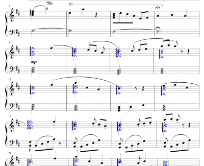 遠い空へ Piano Version钢琴谱-三輪学 / Bruno Wen-li