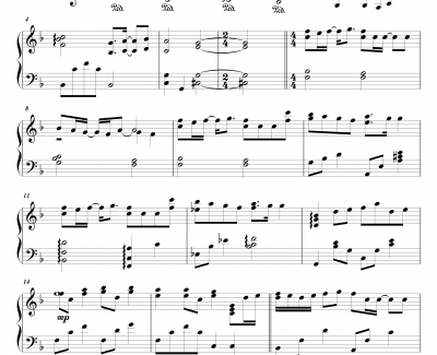 OST プ · レ · ゼ · ン ·ト钢琴谱-斯特拉的魔法