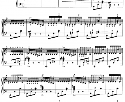 西班牙随想曲 Op.37钢琴谱-莫什科夫斯基-Moszkowski