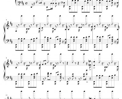Op.1 Etude 2“最古の都”钢琴谱-Fate/Grand Order-mJAT