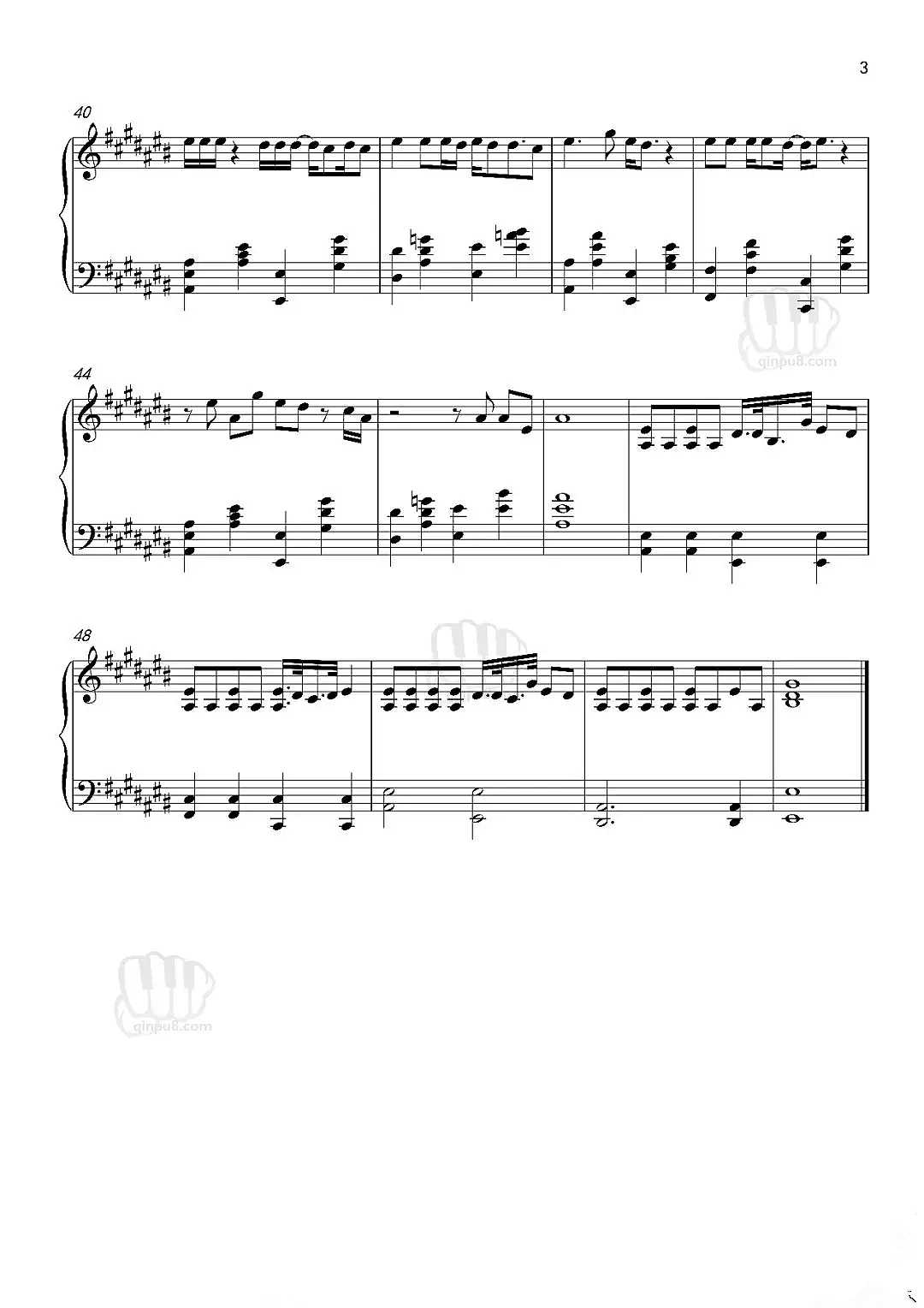 男孩钢琴谱-梁博-原创特扎心的一首歌仅前奏就路转粉了3