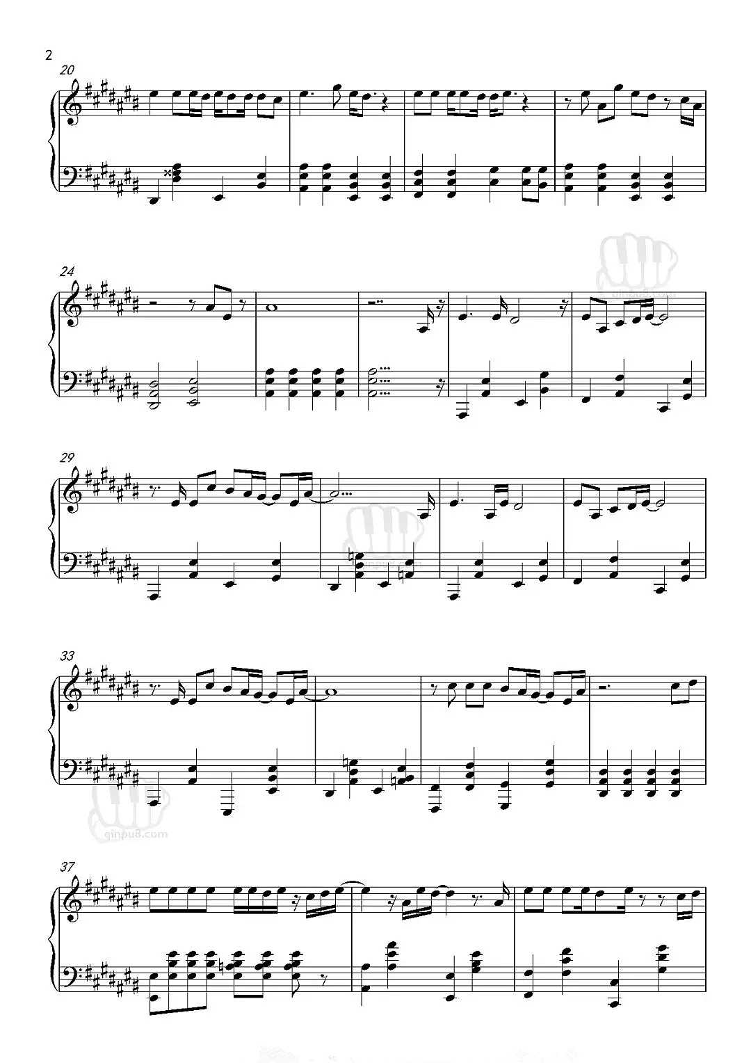 男孩钢琴谱-梁博-原创特扎心的一首歌仅前奏就路转粉了2