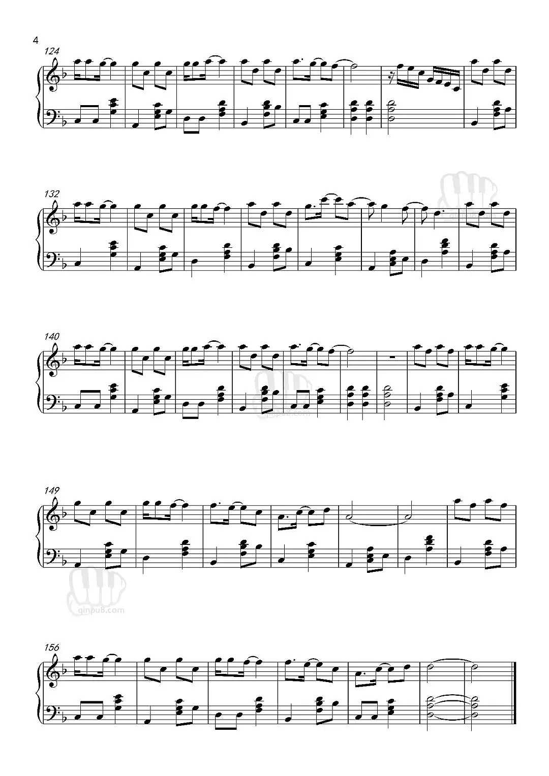下个路口见钢琴谱-歌名里的两只小蝌蚪，知道它们的含义吗4