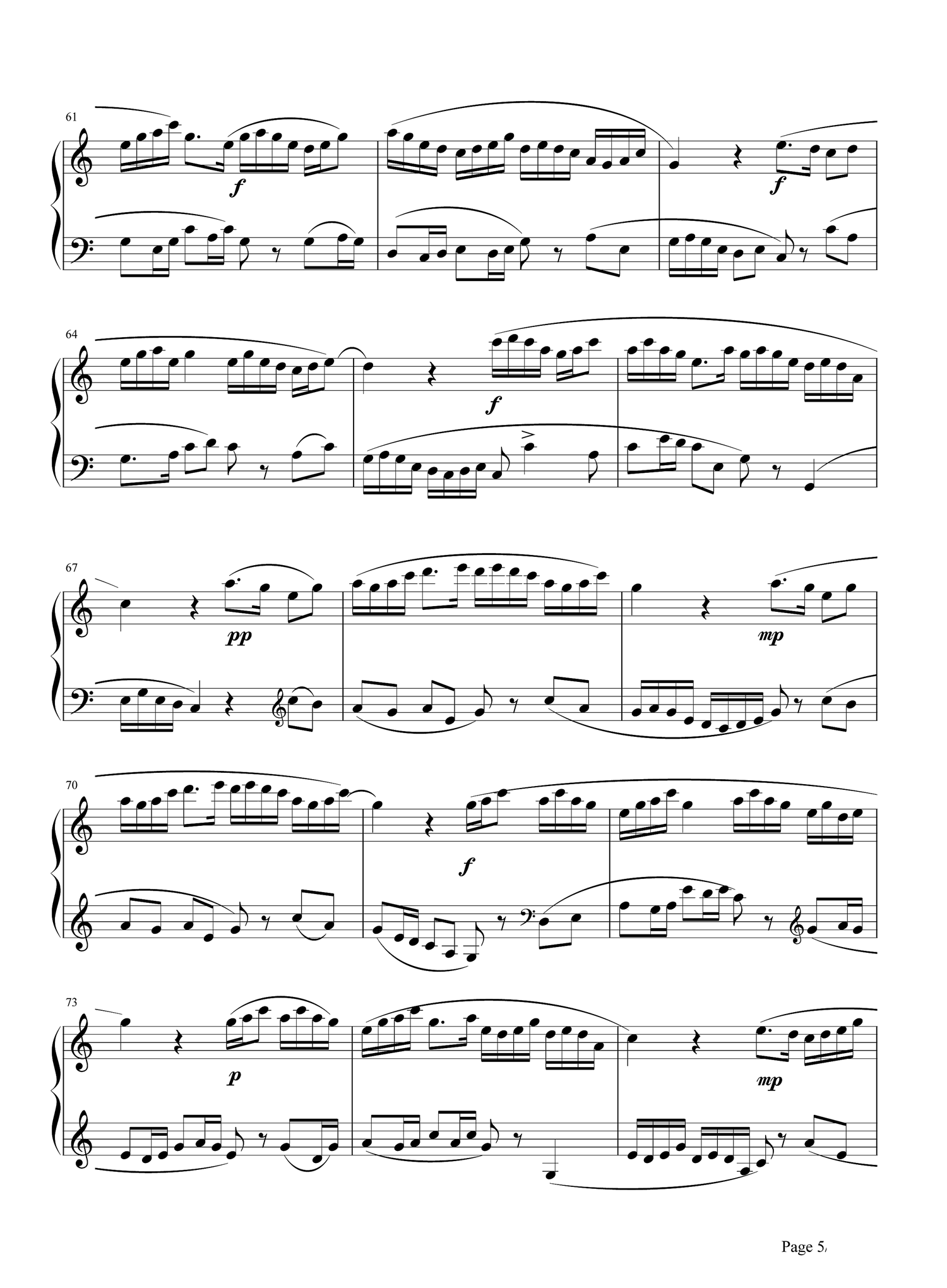 牧童短笛钢琴谱 贺绿汀-中国现代钢琴音乐的创造性典范5