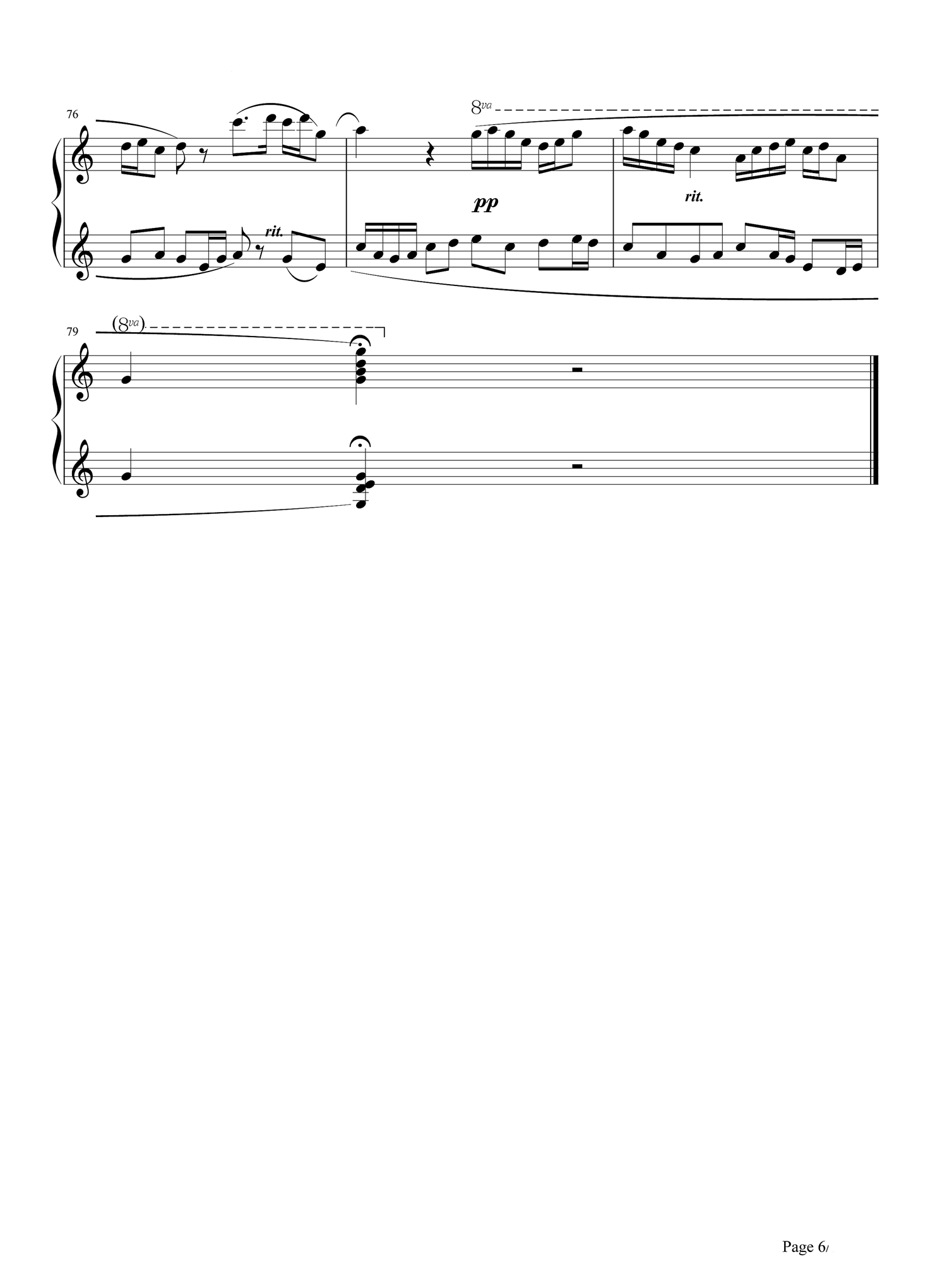 牧童短笛钢琴谱 贺绿汀-中国现代钢琴音乐的创造性典范6