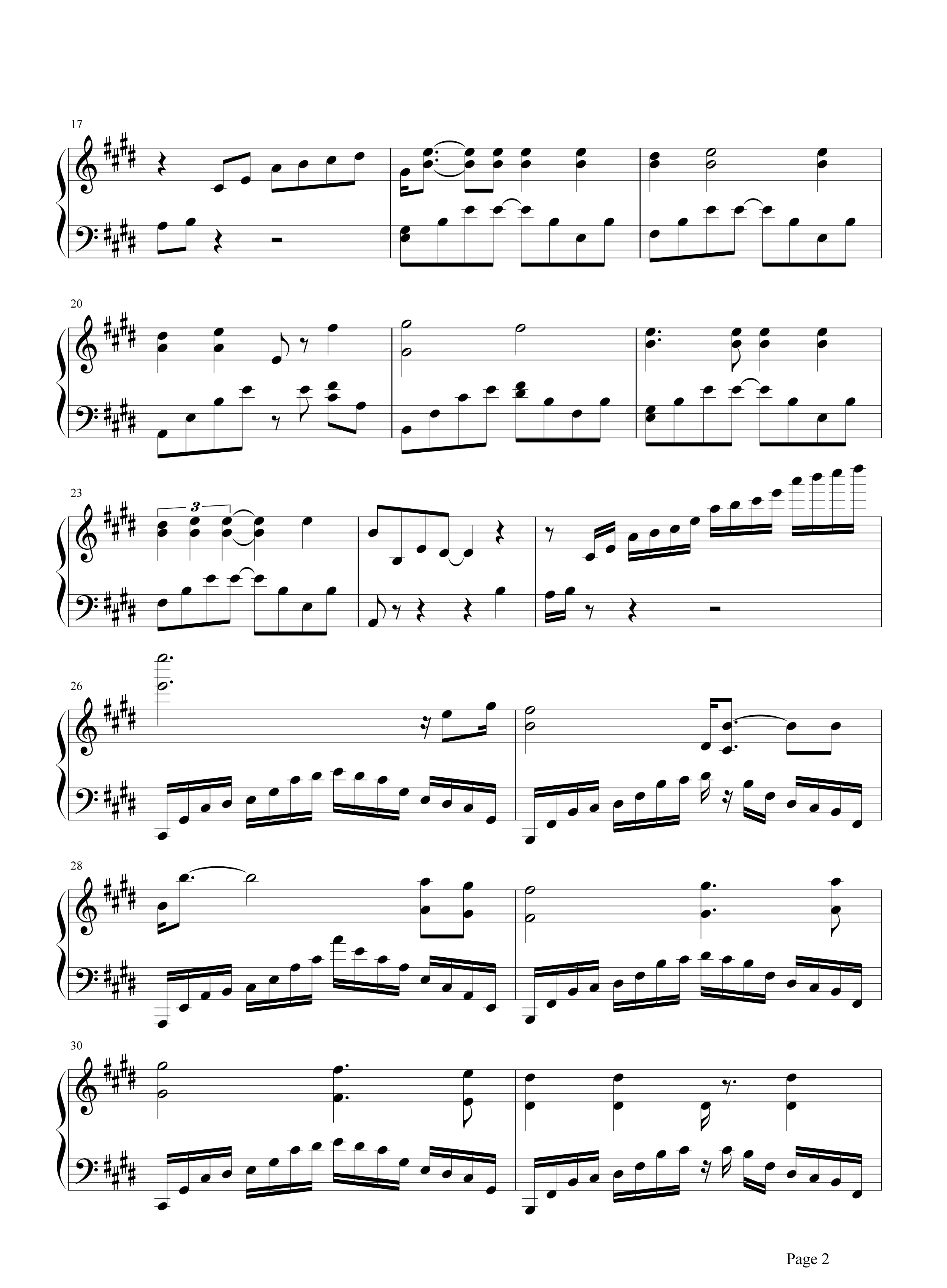 我心永恒钢琴谱 泰坦尼克号-勾起无数人回忆的经典曲子…4