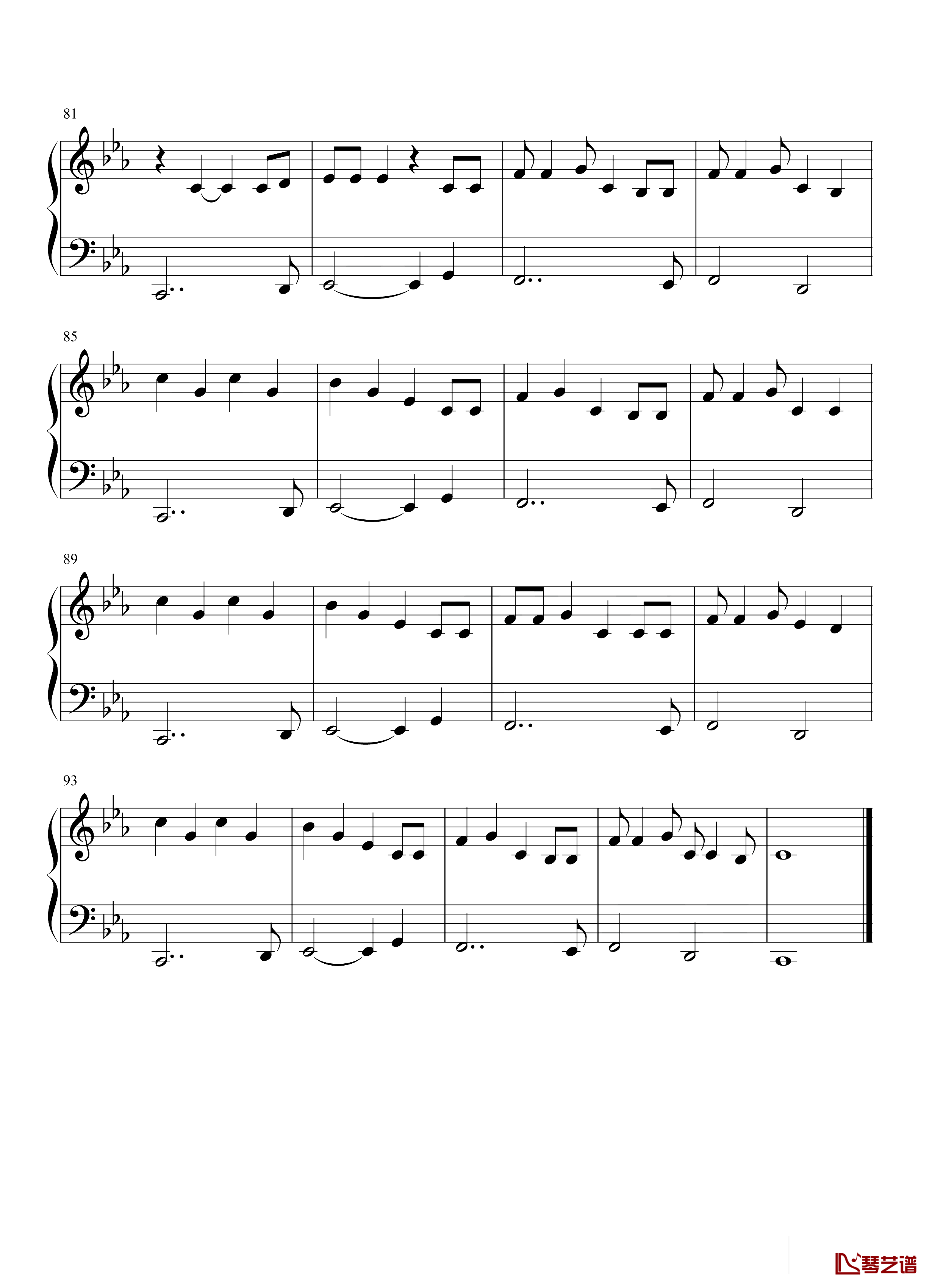 Holiday钢琴谱-LilNasX-圣诞主题歌曲4