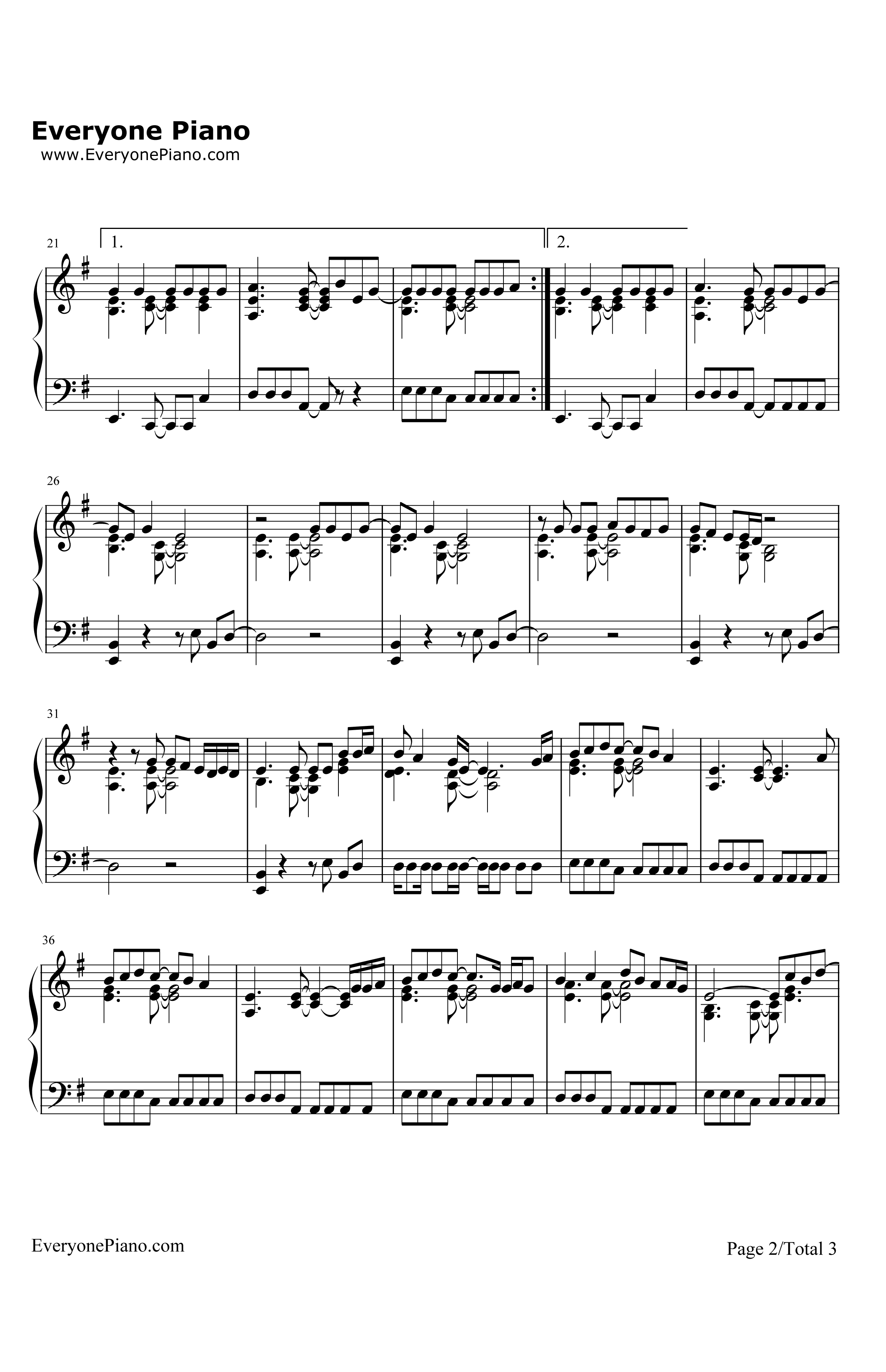 Einstein钢琴谱-KellyClarkson2