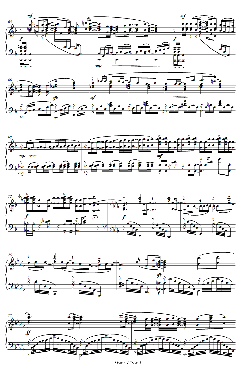 EONIAN钢琴谱-ELISA-イオニアン-乐园追放主题曲4
