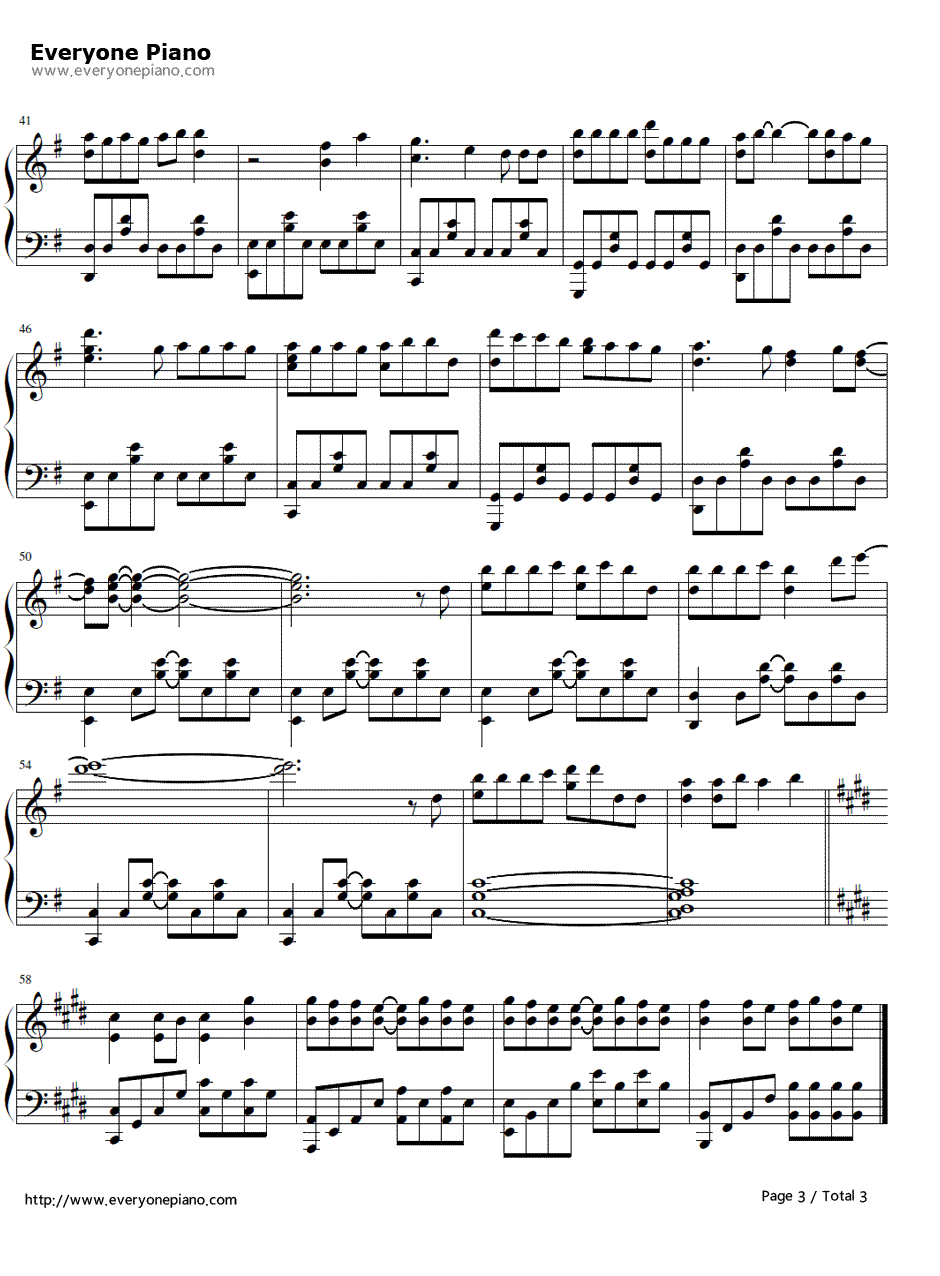 chAngE钢琴谱-miwa-《死神》OP123