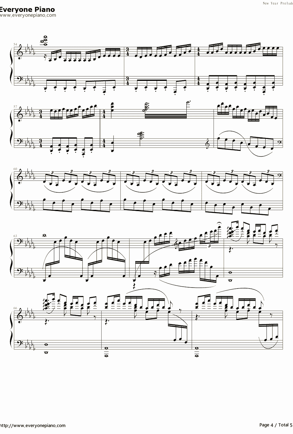 新年序曲钢琴谱-钢琴叫兽-乱按流之六4