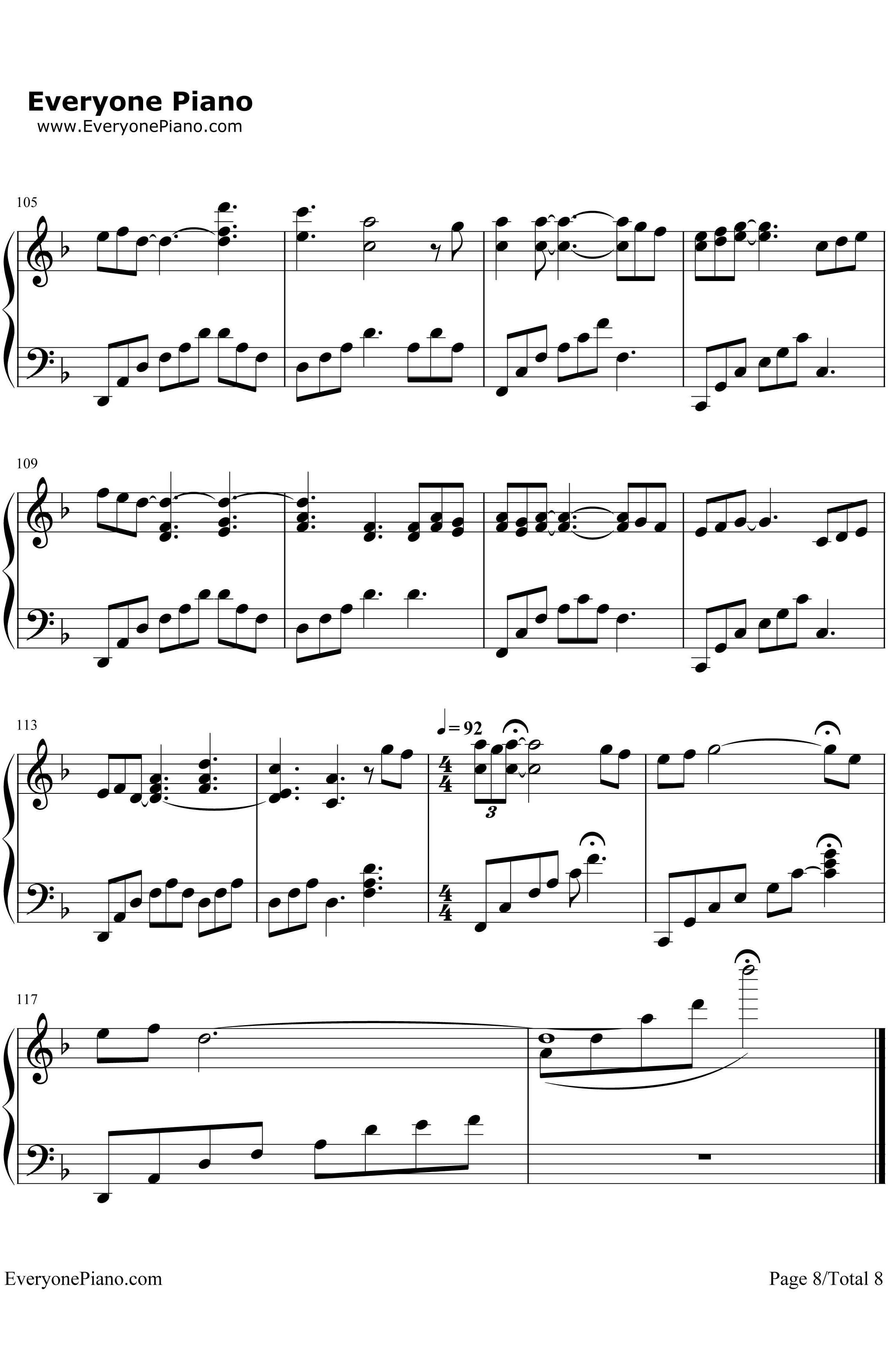 Felitsa（费丽萨）钢琴谱-雅尼8