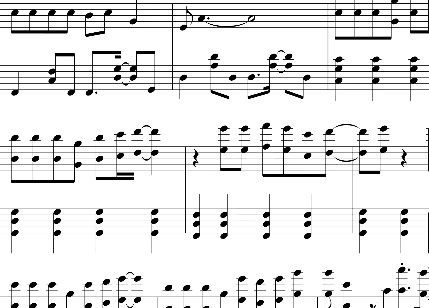 钢琴谱唯一-王力宏-王力宏最具流行度的作品之一!