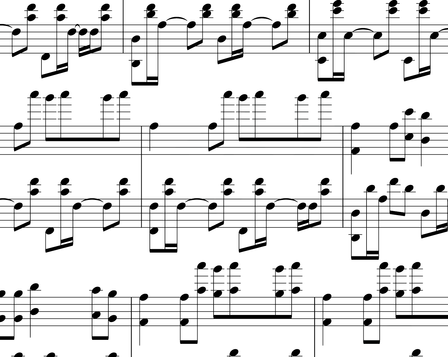 Astronomia钢琴谱-黑人抬棺-电音神曲-一入电音深似海，从此抖腿难以改！