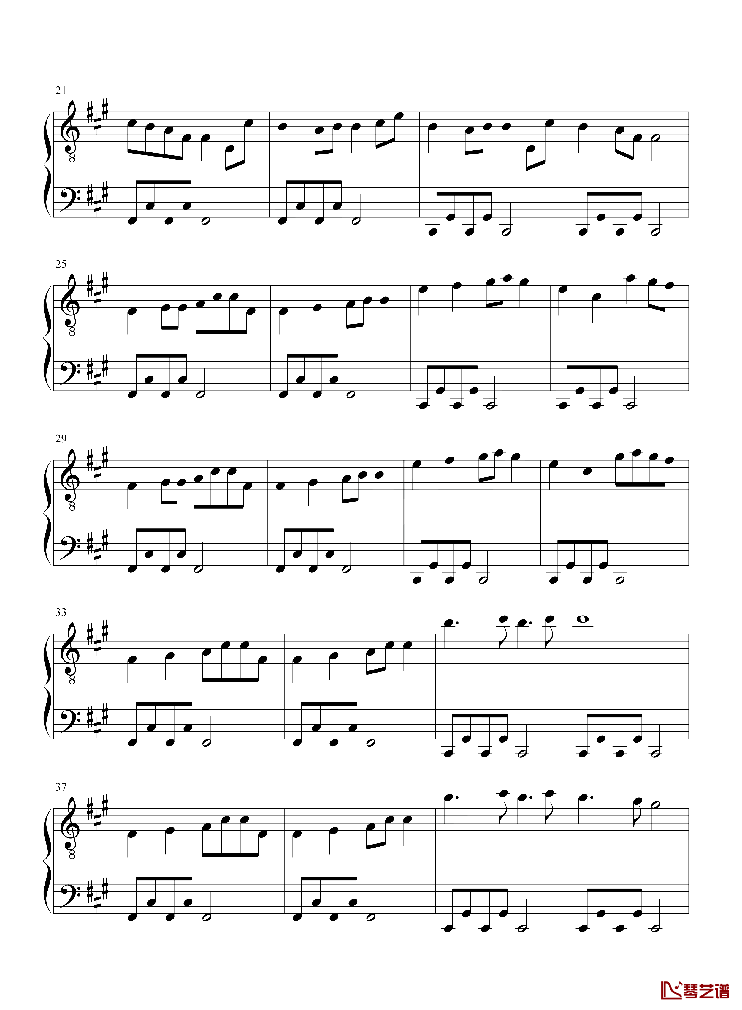 叹钢琴谱-黄龄 Tăng Duy Tân-《剑网3·曲云传》宣传曲-抖音热歌2