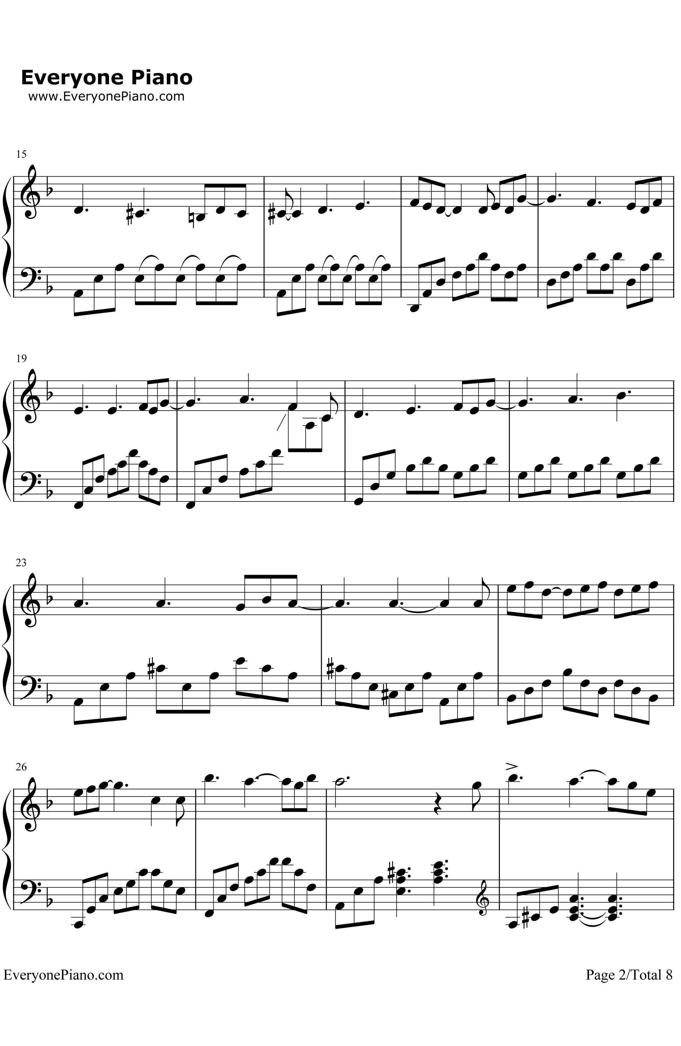 Felitsa（费丽萨）钢琴谱-雅尼2