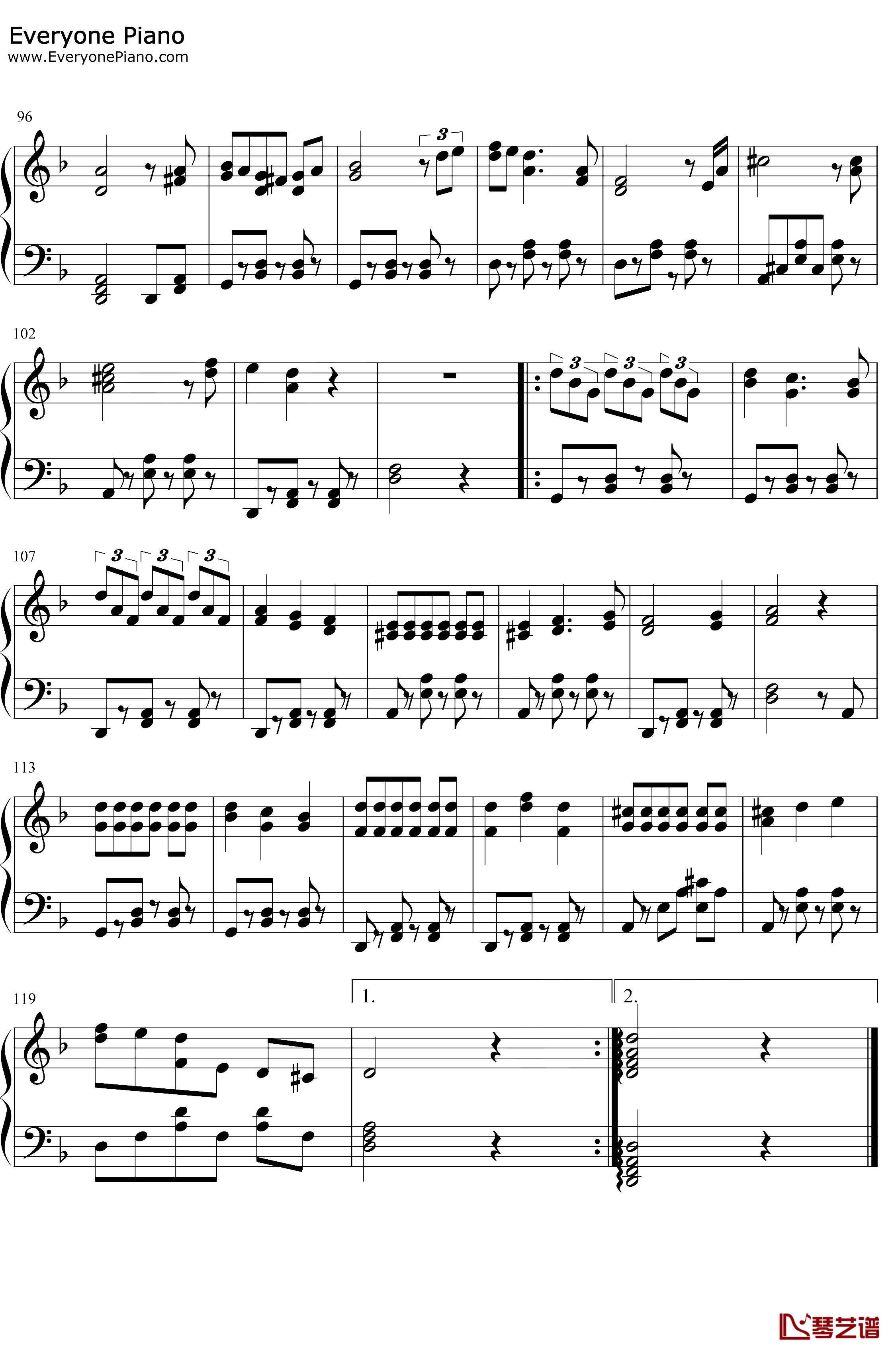 ElSolse Recuesta钢琴谱-Edison-黑礁OST4