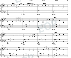 Arrietty's Song钢琴谱-塞西尔·科贝尔セシルコルベル宫崎骏-借东西的小人阿莉埃蒂-宫崎骏动画