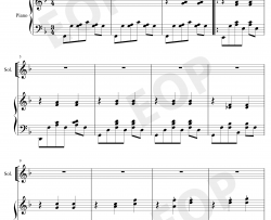 Cerf钢琴谱-BrunoCoulais-volant-风筝-放牛班的春天插曲