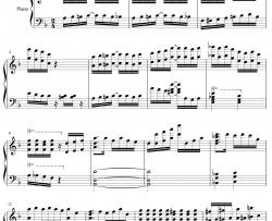 琪露诺的完美算术教室钢琴谱-藤咲かりん-東方紅魔鄉