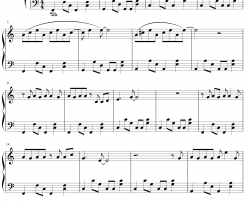 梦幻交响曲钢琴谱-贝多芬