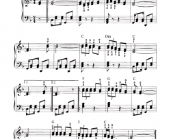 鸽子钢琴谱-依拉蒂尔-西班牙民歌
