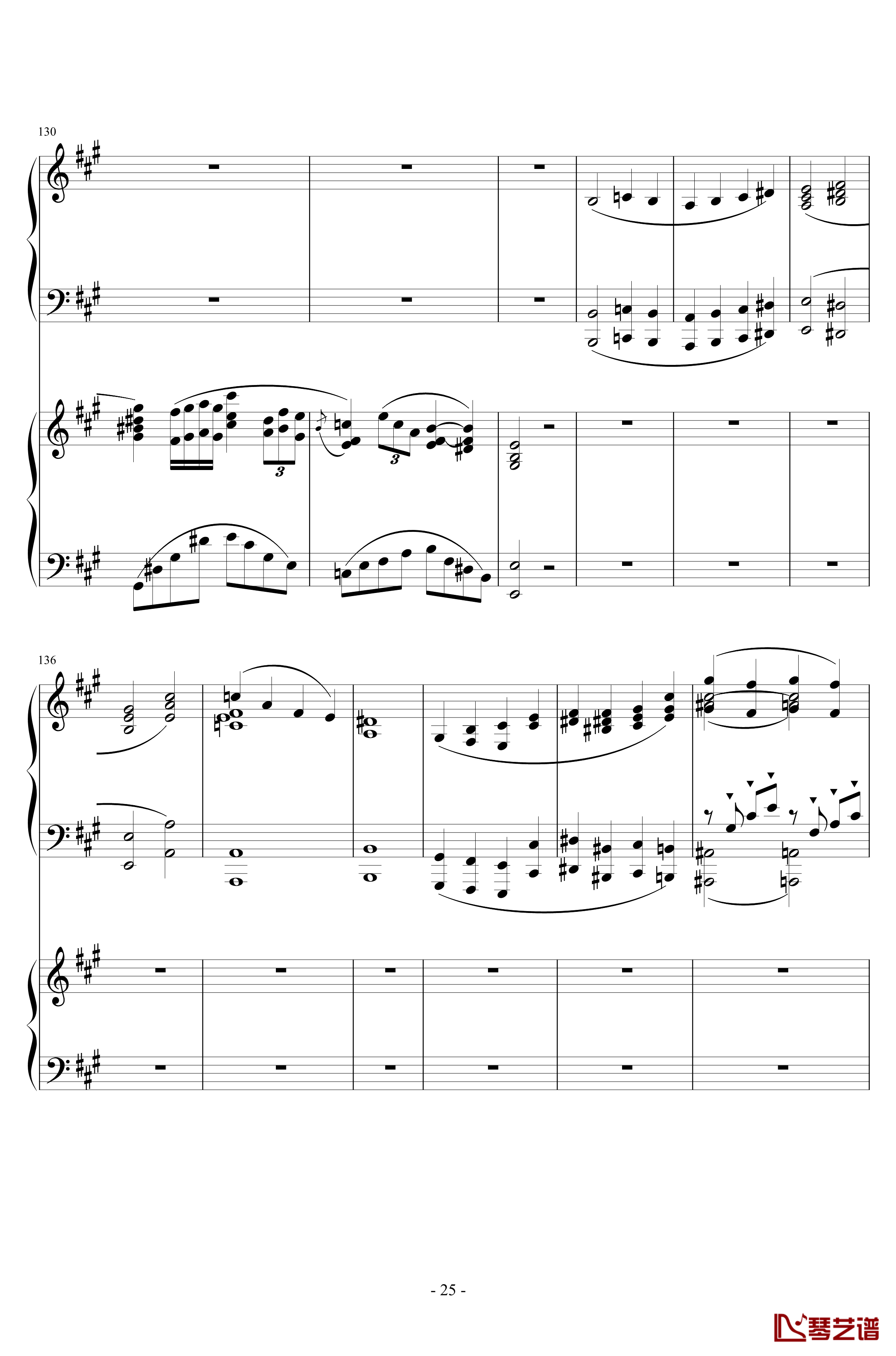 Piano Concerto No.6 in sharp F Minor Op.57 I.钢琴谱-一个球25