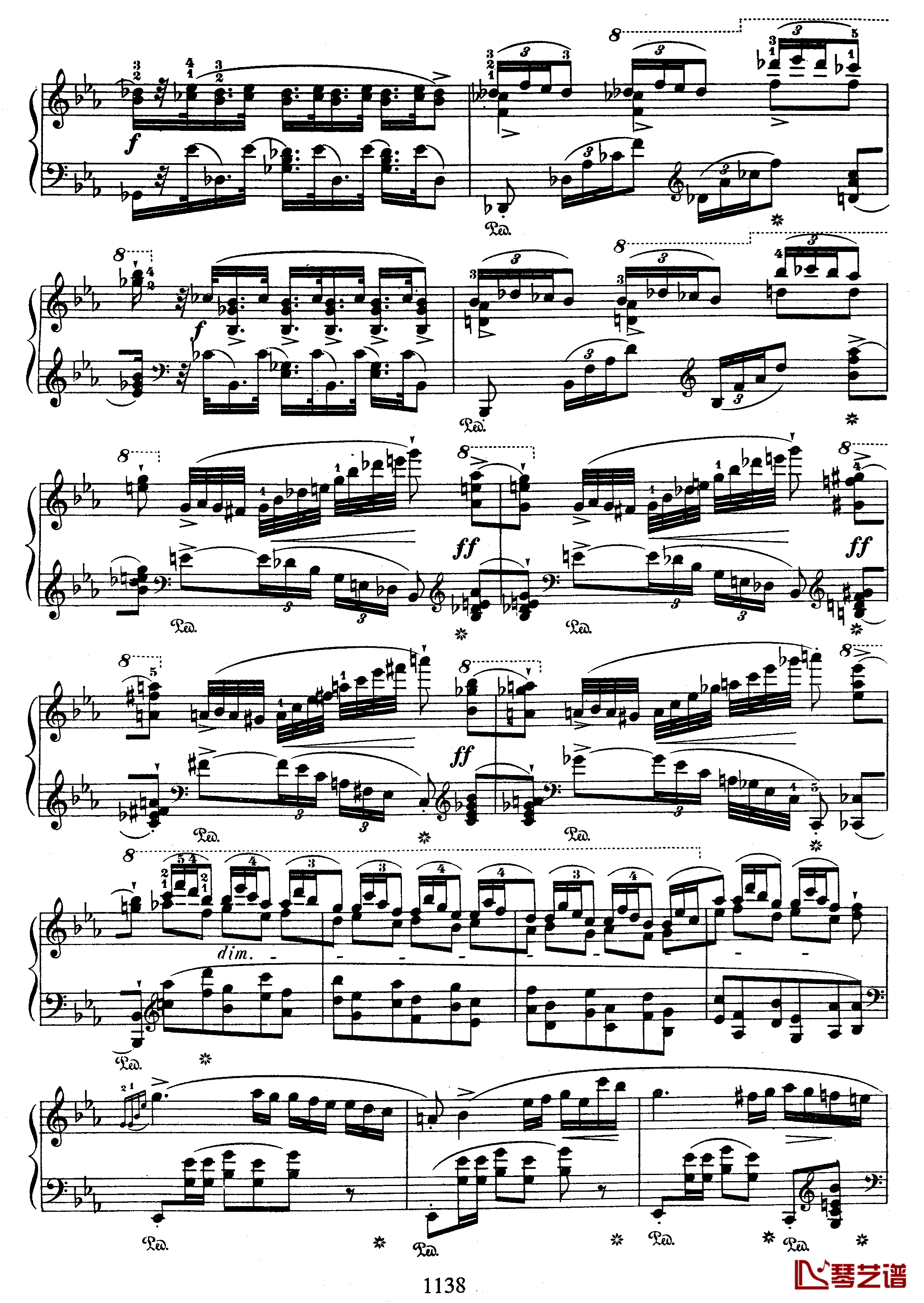 chopin op22钢琴谱-Andante Spianato&Grande Polonaise-肖邦-chopin13