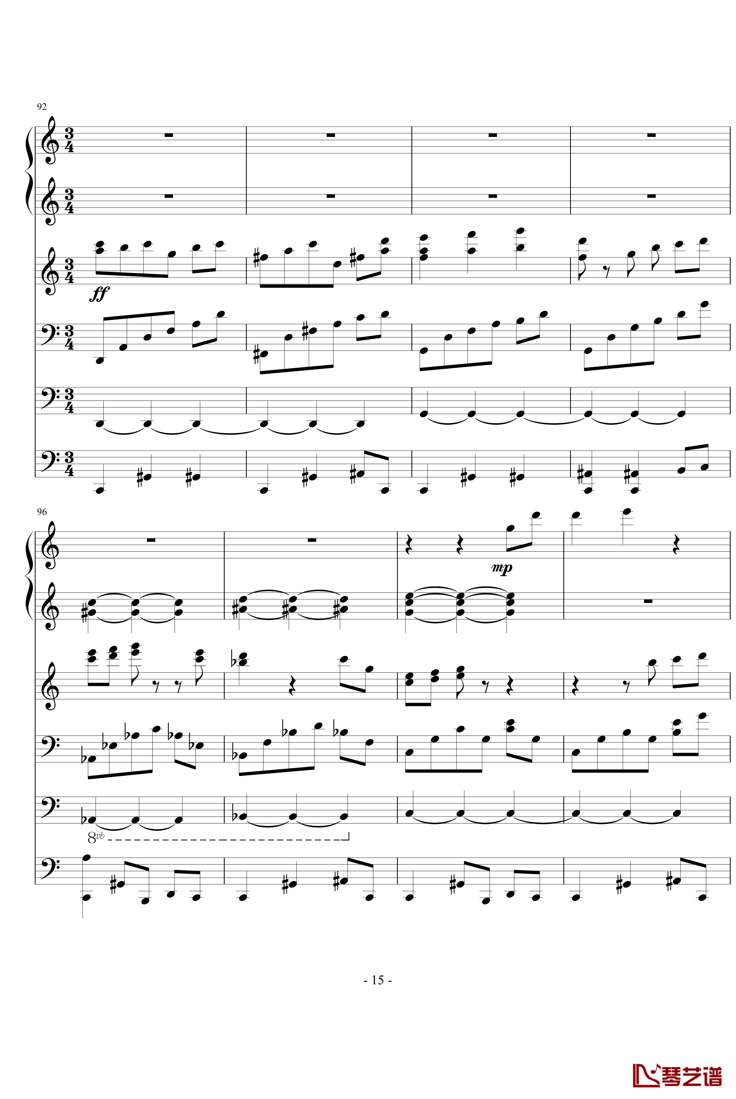 优雅钢琴谱-ellocz-夜洛第四首圆舞曲15