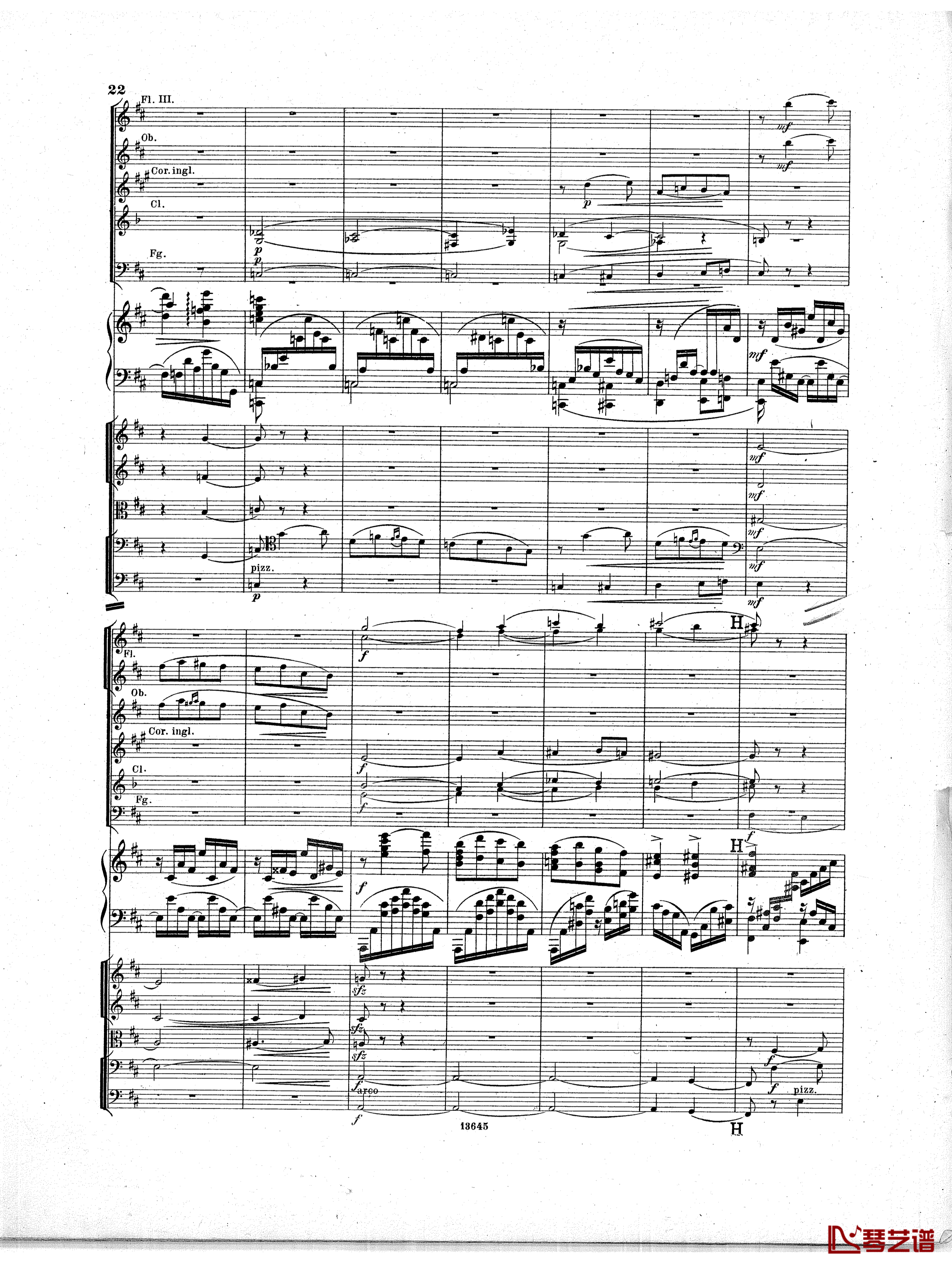 Lyapunov 降E小调第一钢琴协奏曲 Op.4钢琴谱-Lyapunov21