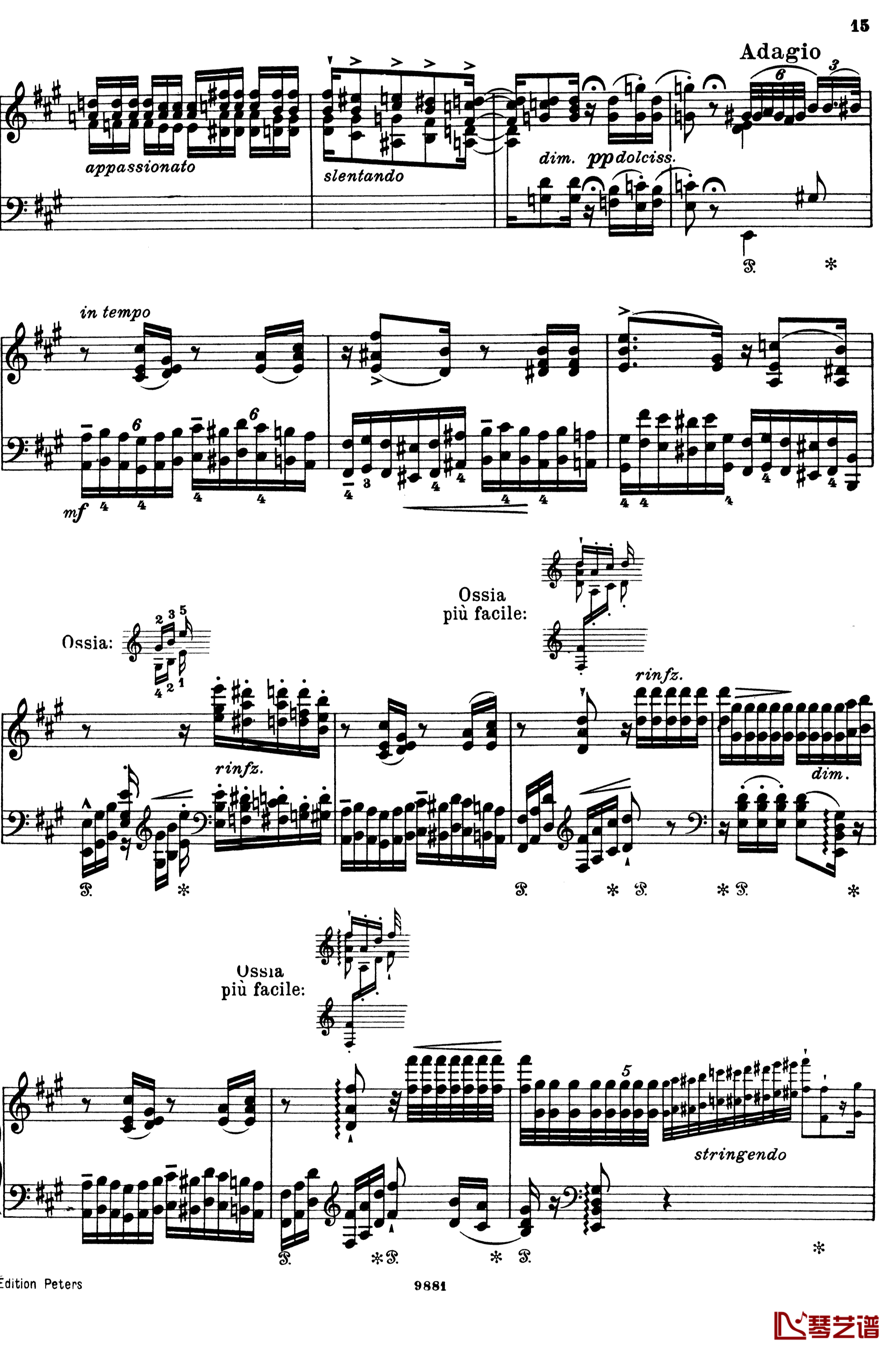 唐璜的回忆钢琴谱-李斯特 S.418-李斯特15