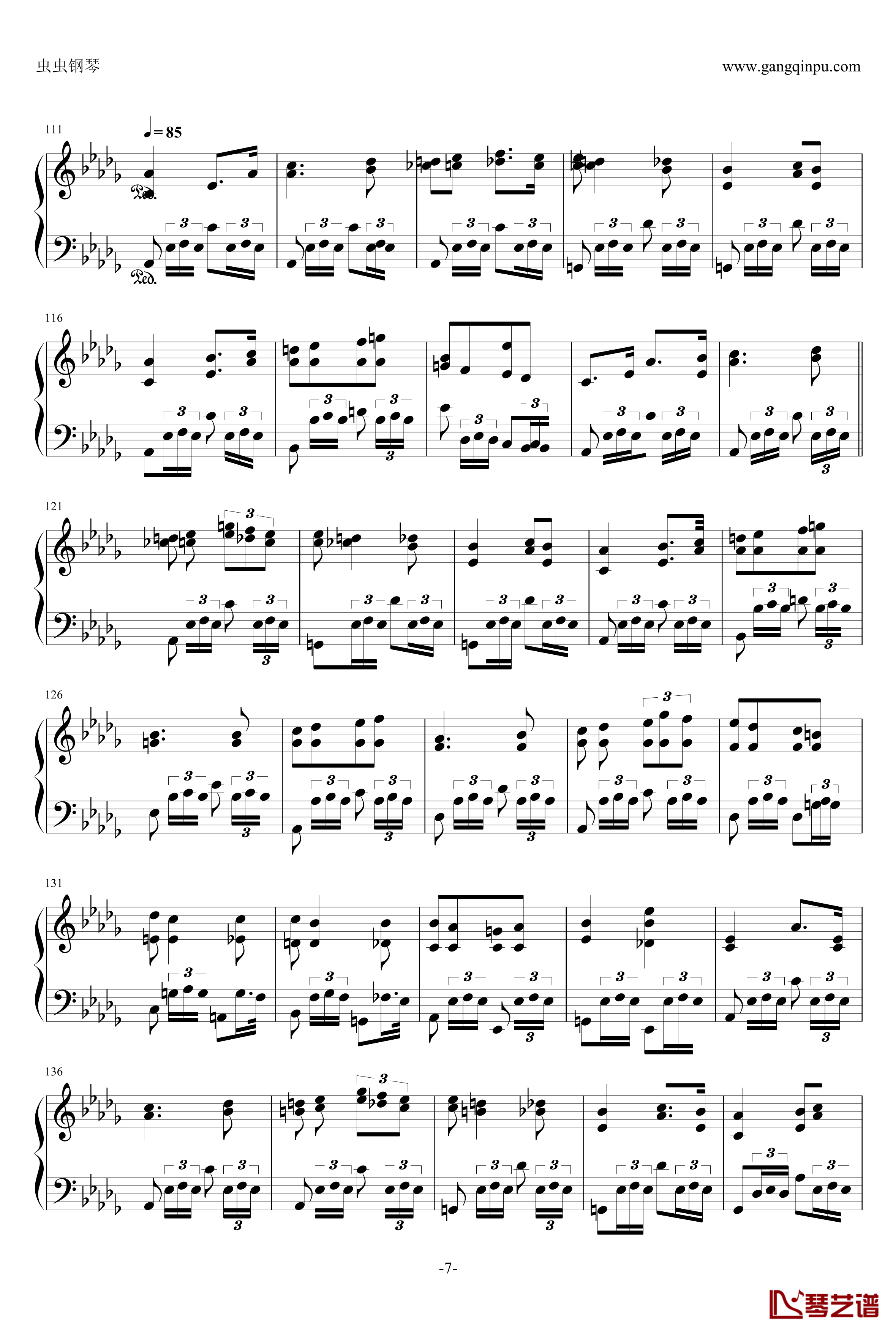 第三钢琴回旋曲Op.16钢琴谱-肖邦-chopin7