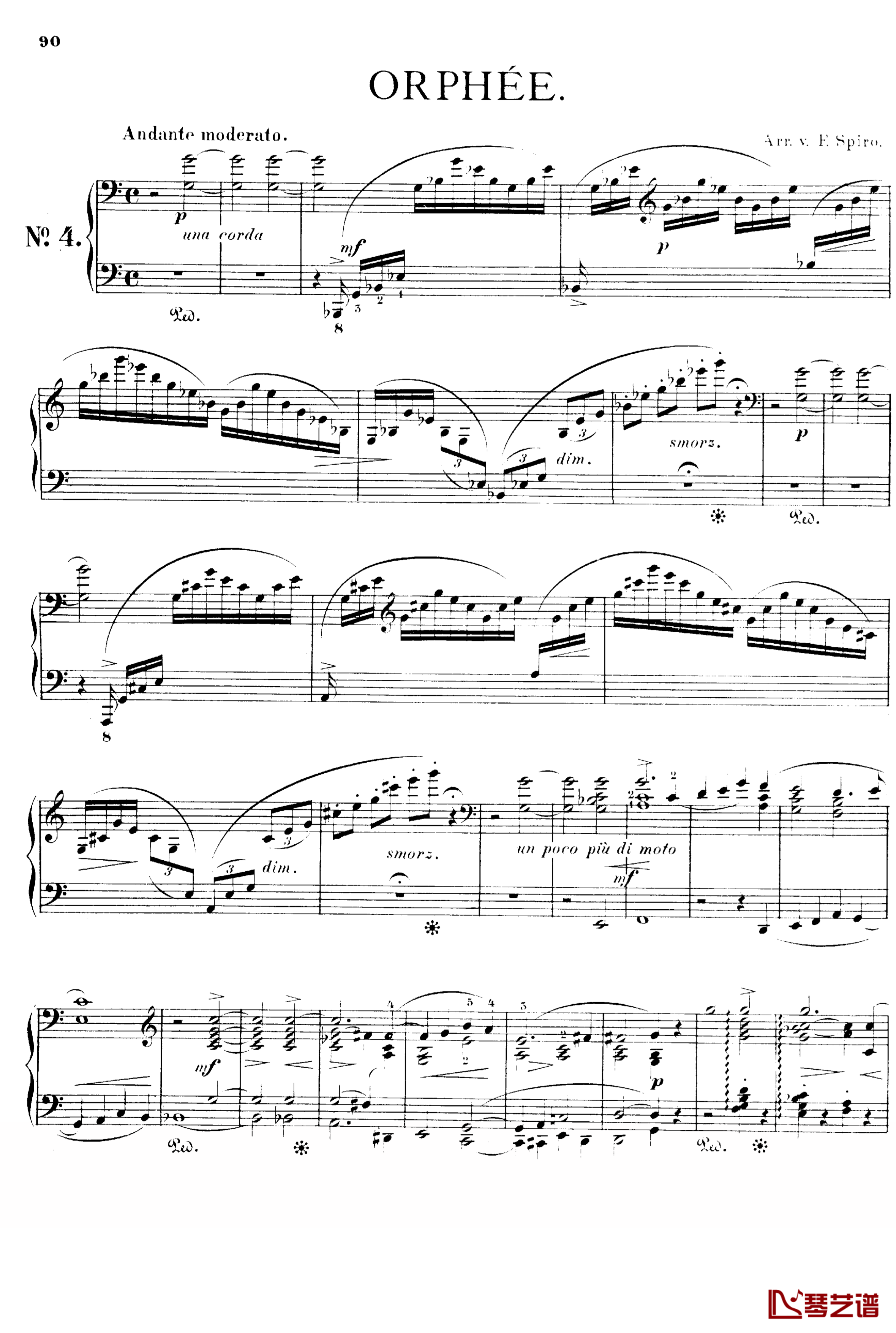 第四交响诗 钢琴谱-奥菲欧-李斯特1