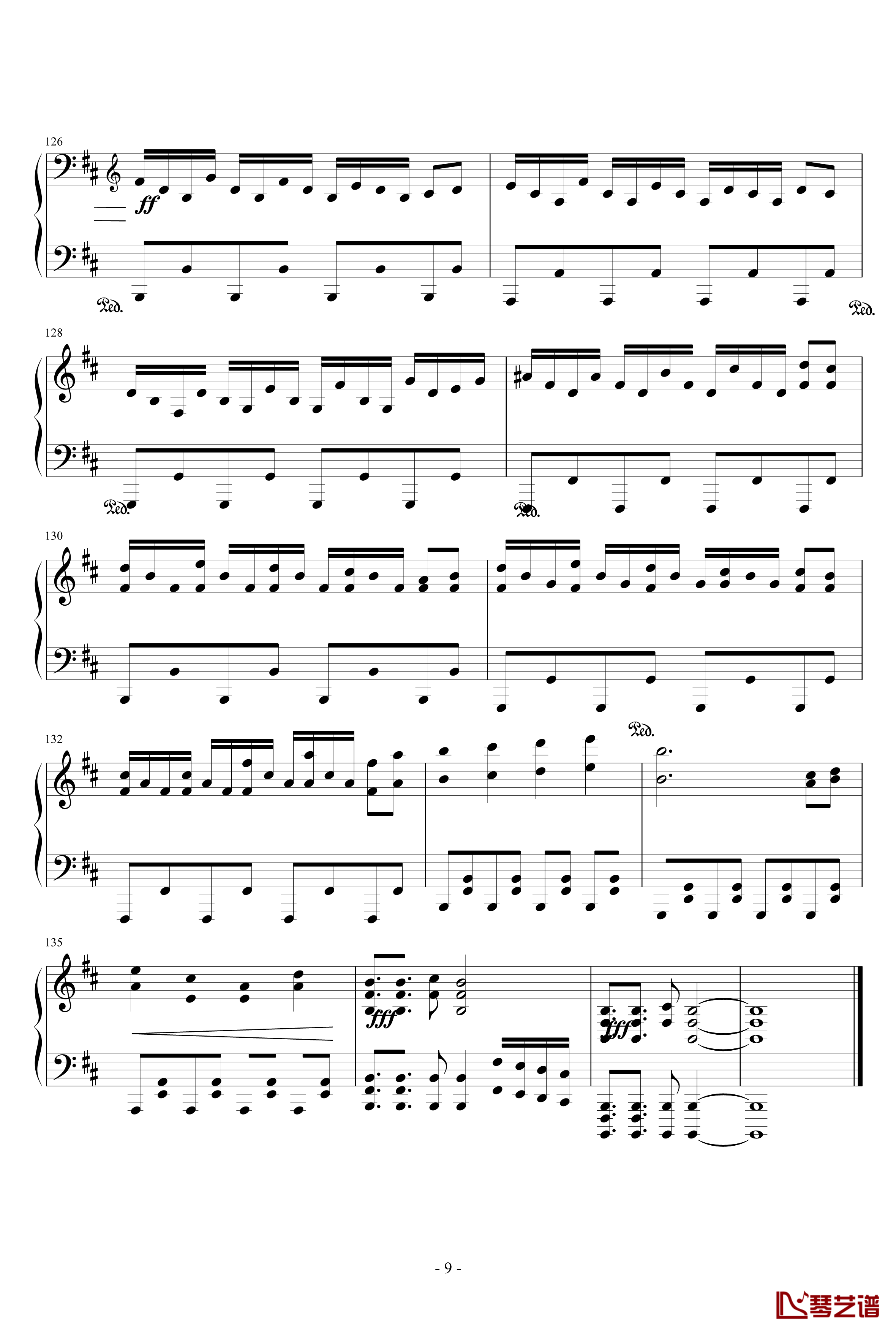 狂音§钢琴谱-Enigma9