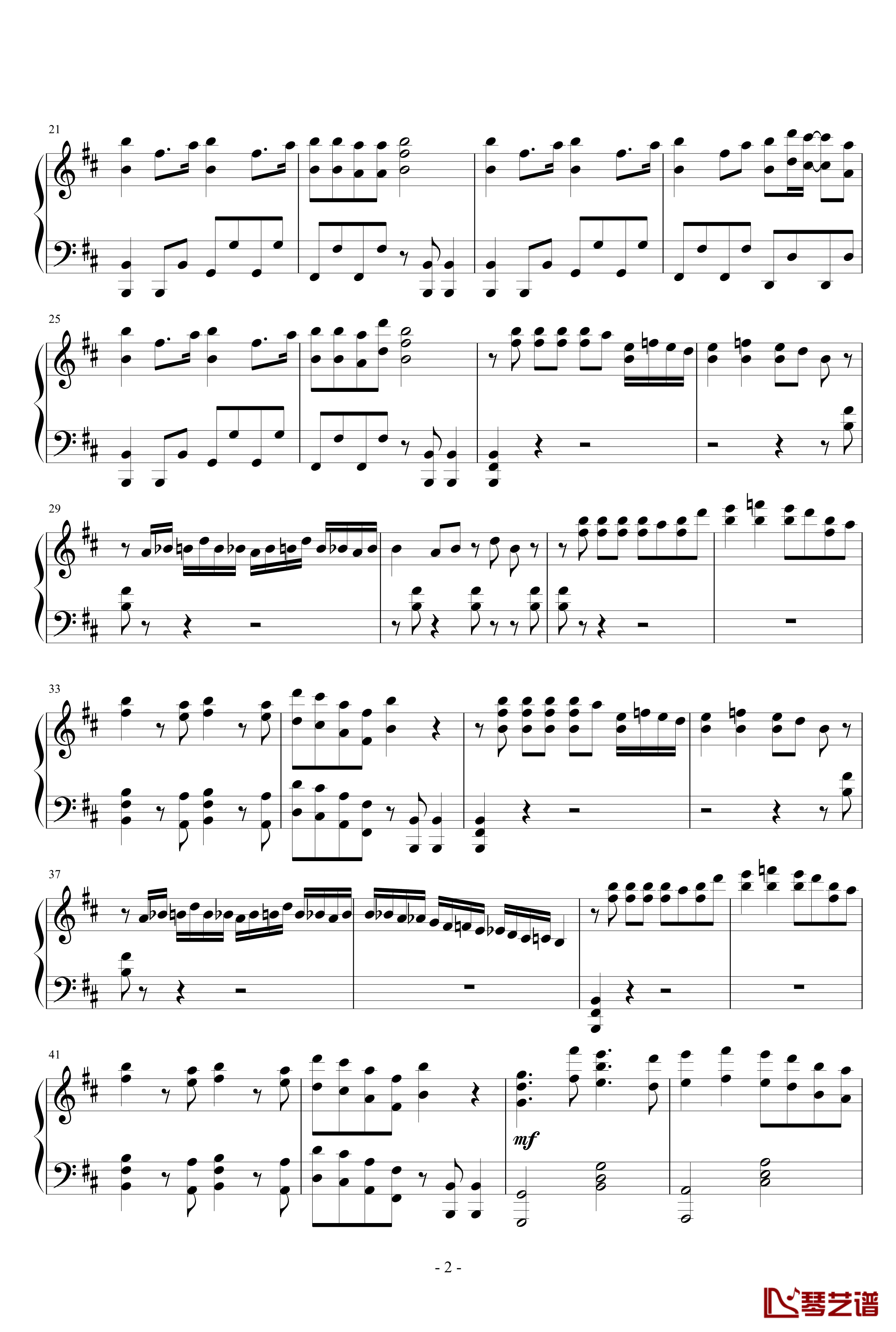 Piano Samurai钢琴谱-触手猴2
