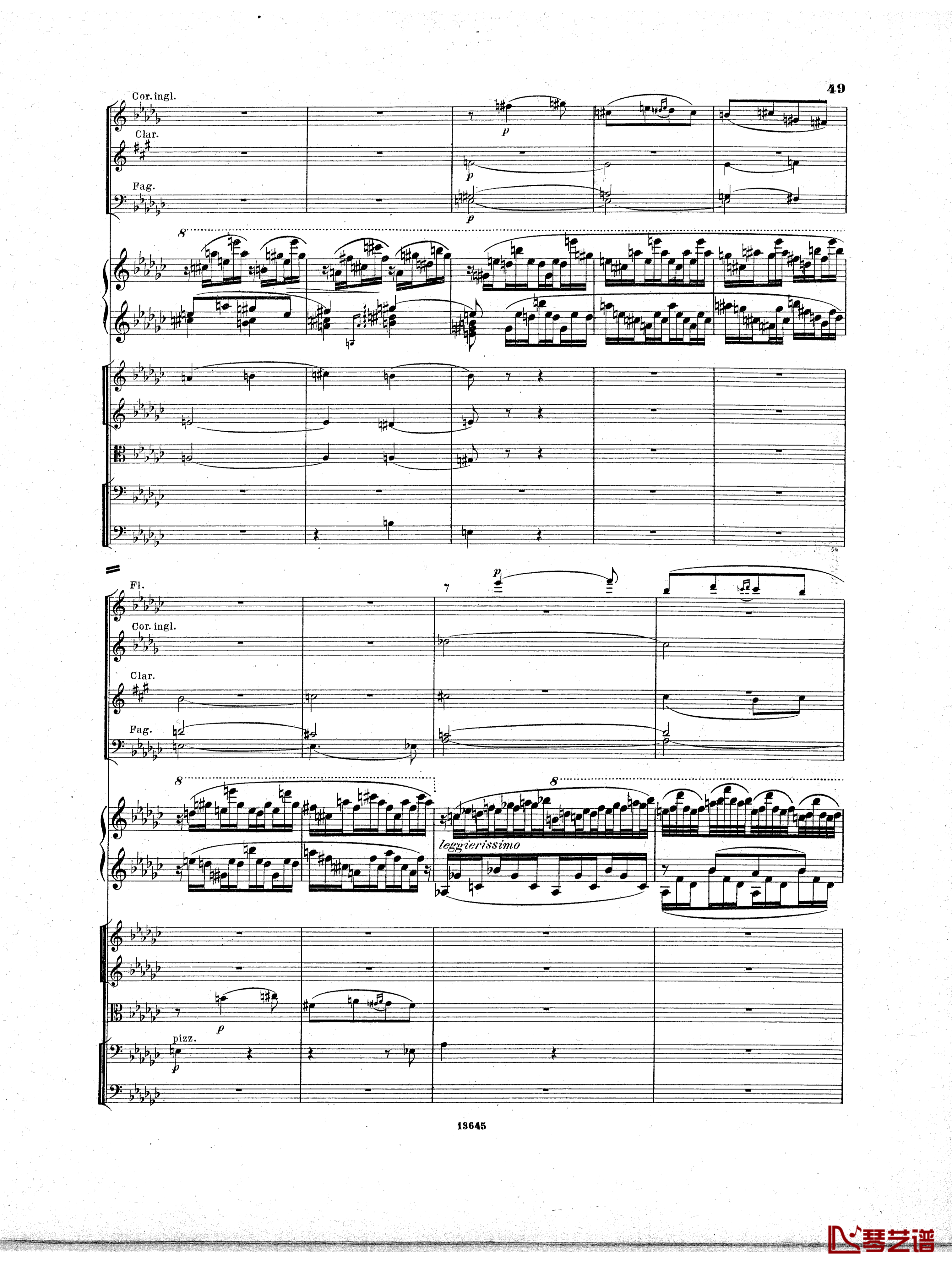 Lyapunov 降E小调第一钢琴协奏曲 Op.4钢琴谱-Lyapunov48
