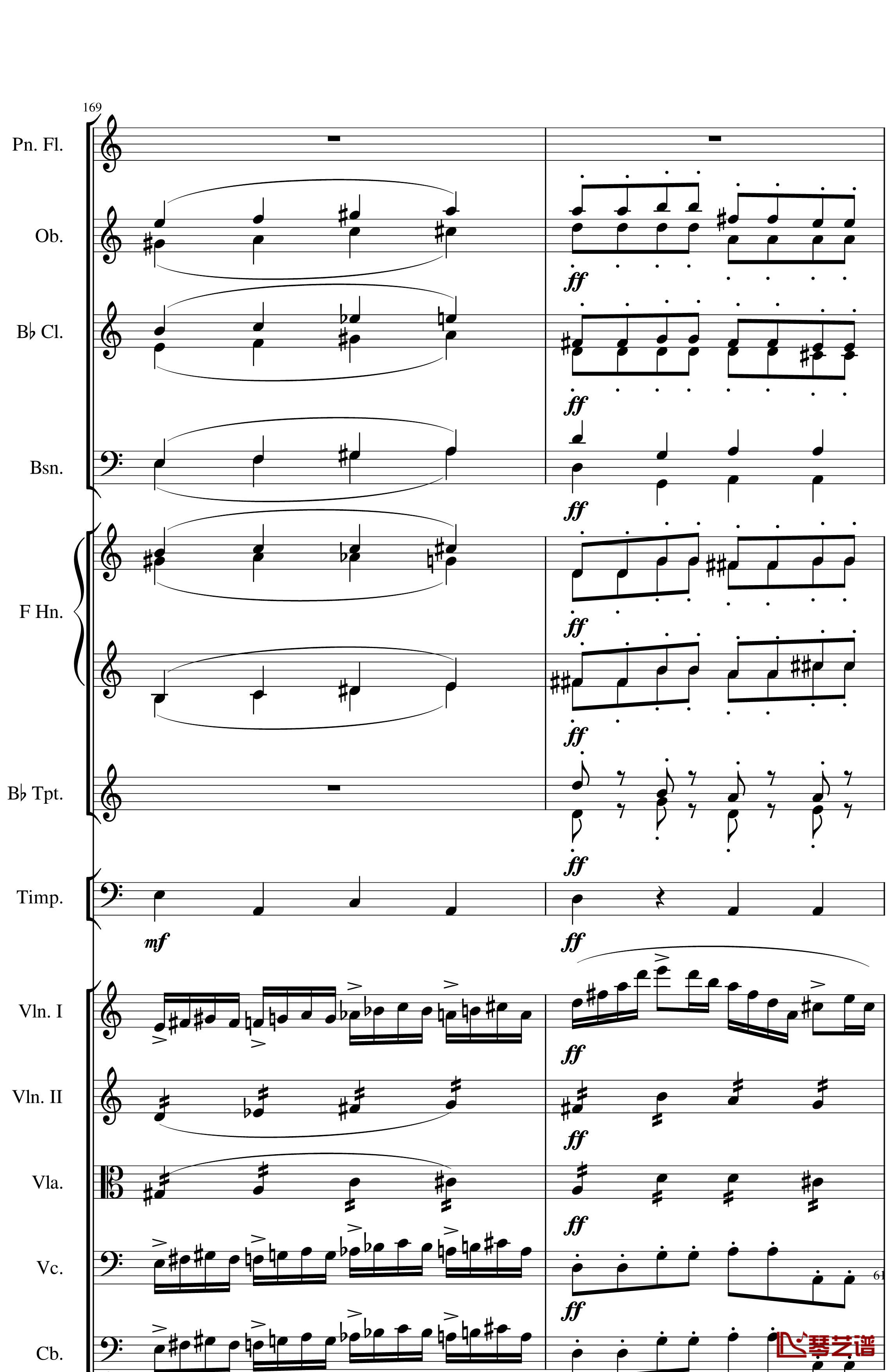 Op.122端午节快乐钢琴谱-长笛与乐队协奏曲-一个球61
