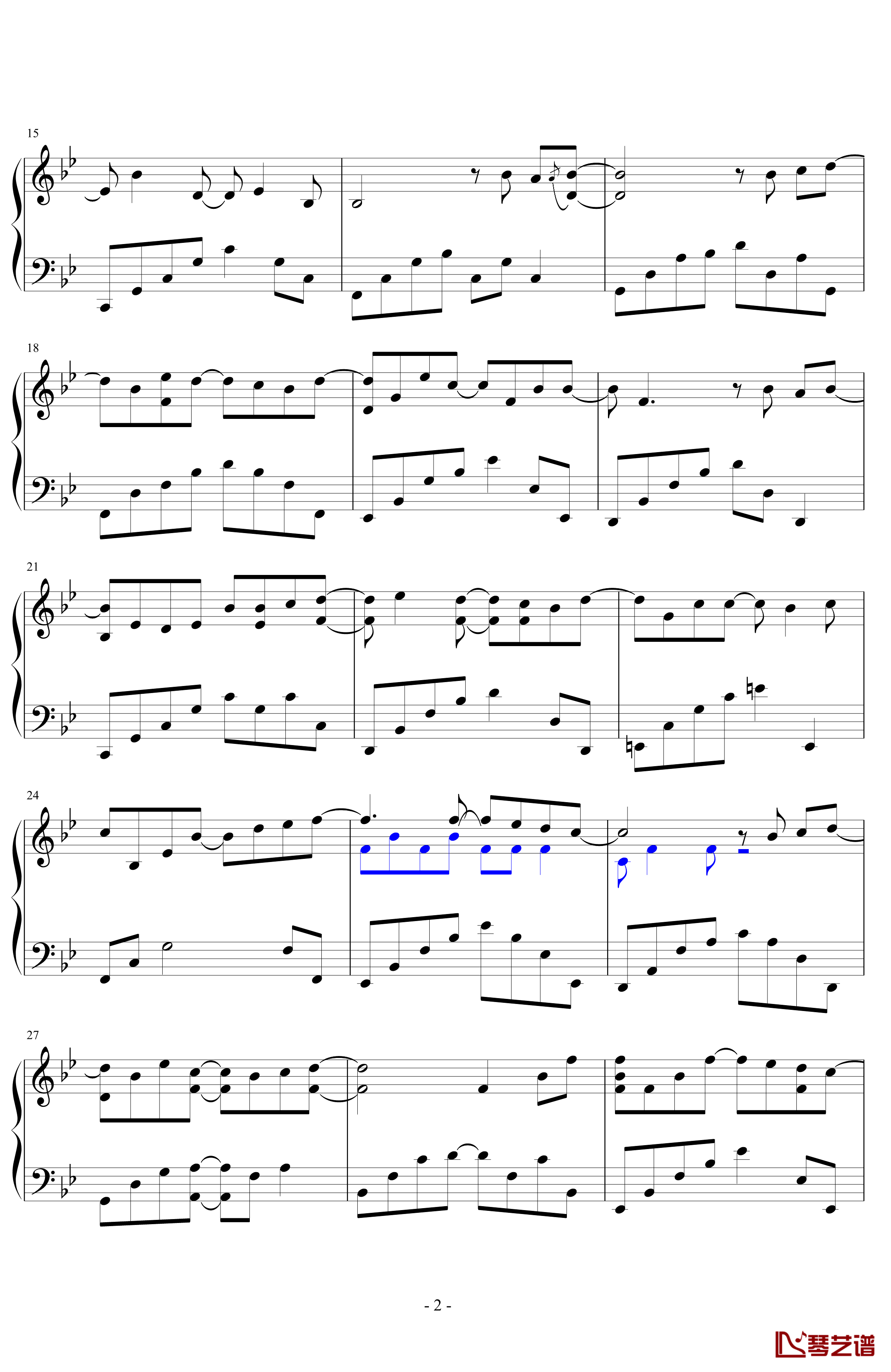 The Things I Really钢琴谱-Yiruma2